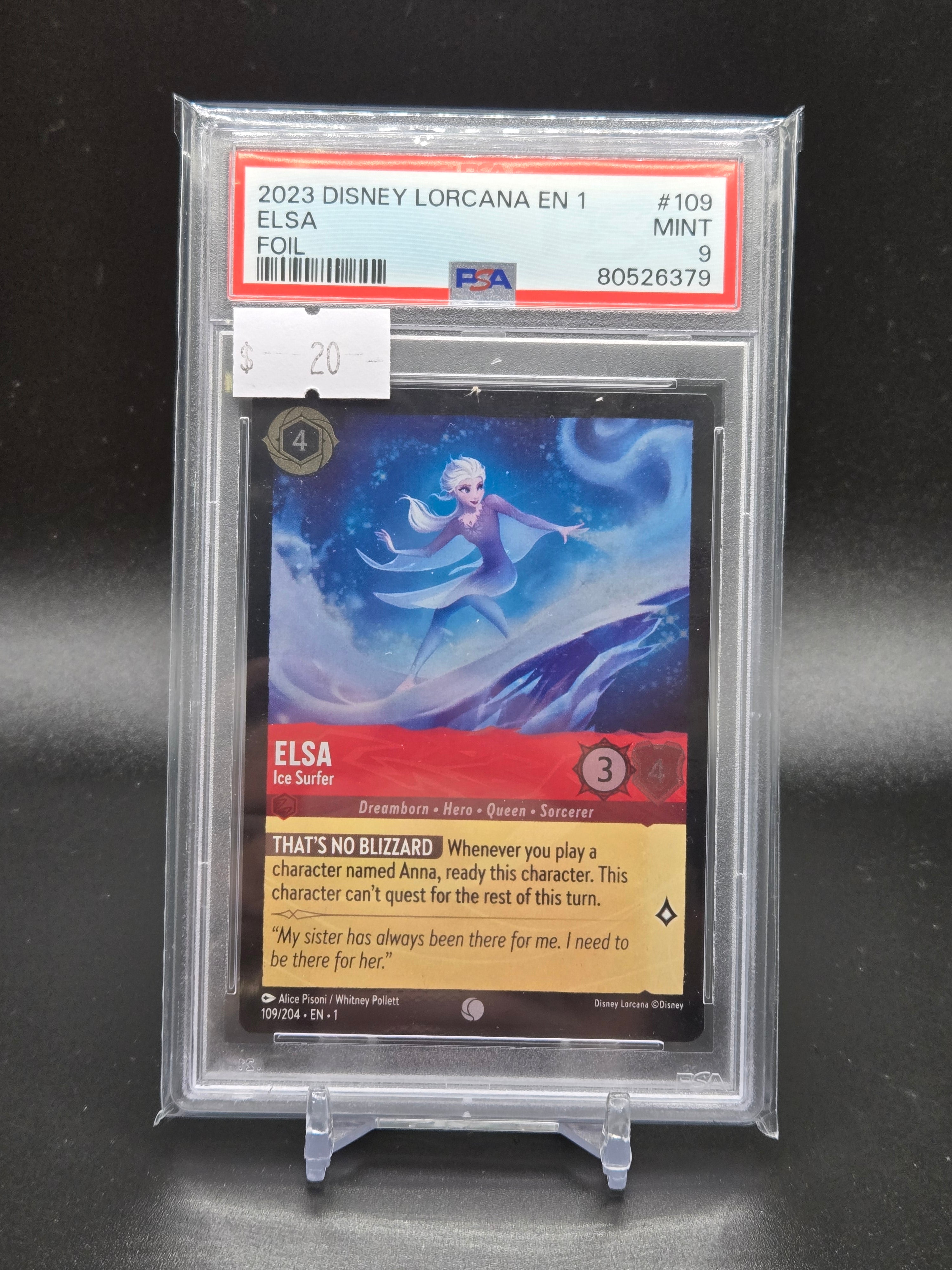 2023 Disney Lorcana EN 1 Elsa Foil