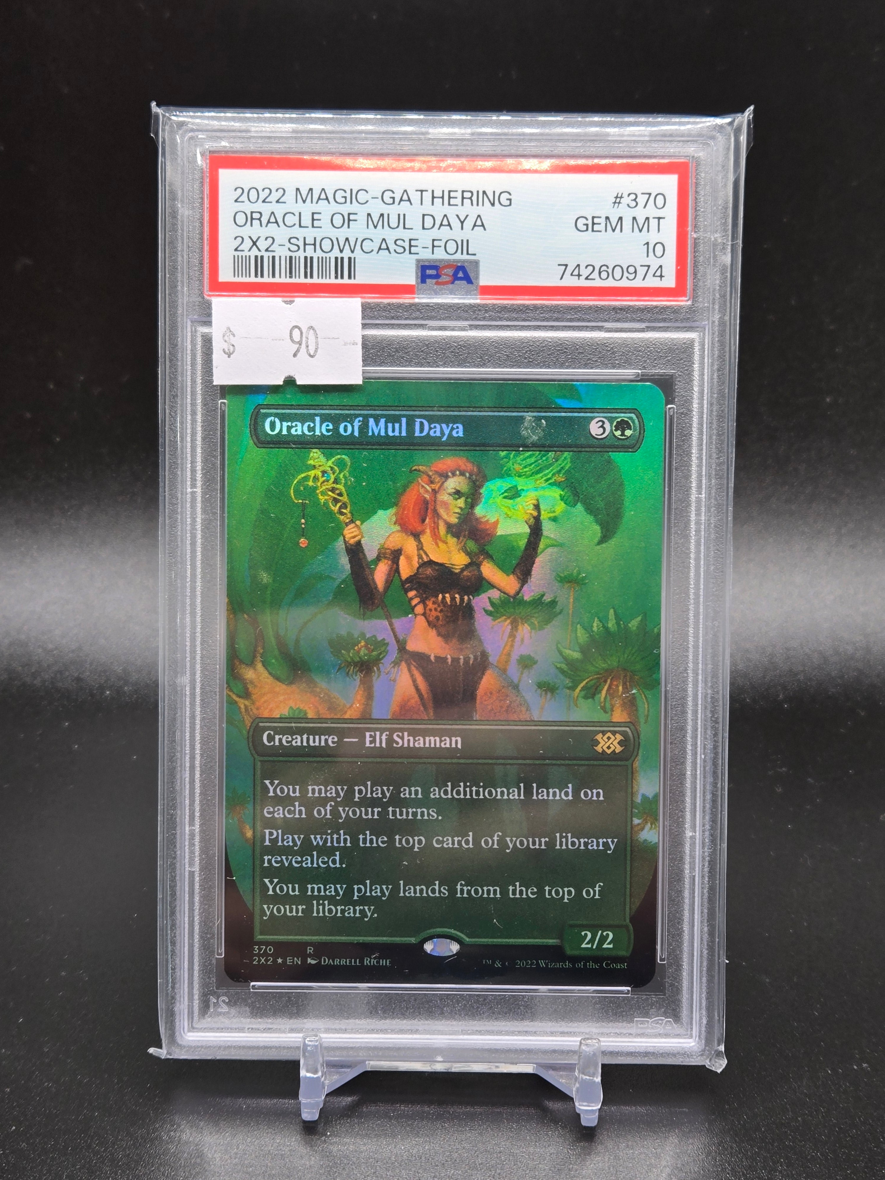 2022 Magic-Gathering Oracle Of Mul Day A 2x2-Showcase-Foil