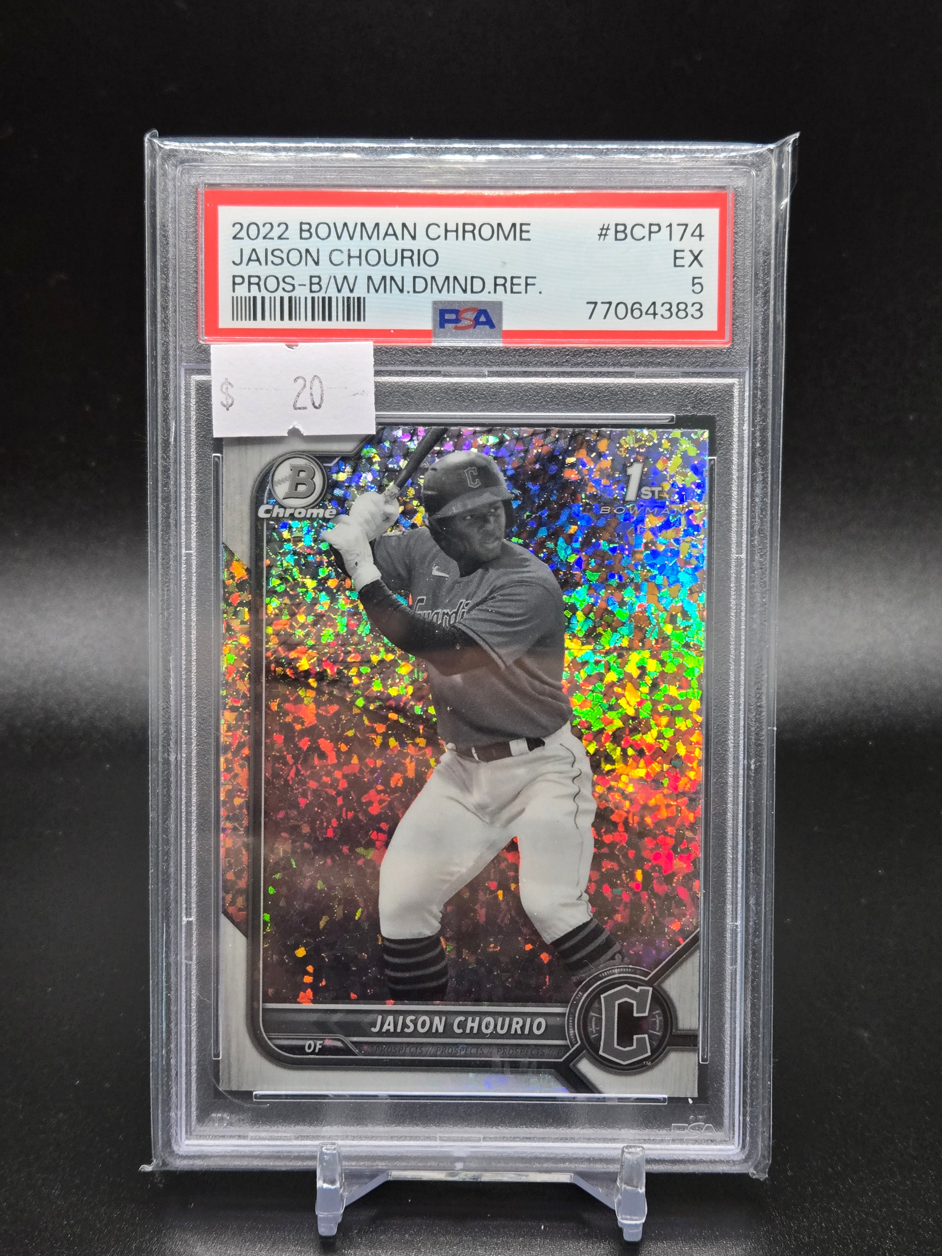 2022 Bowman Chrome Jaison Chourio Pros-B/W MN.DMND.REF