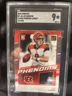 2020 Donruss Joe Burrow Rookie Phenoms Jersey Orange #RP-JB