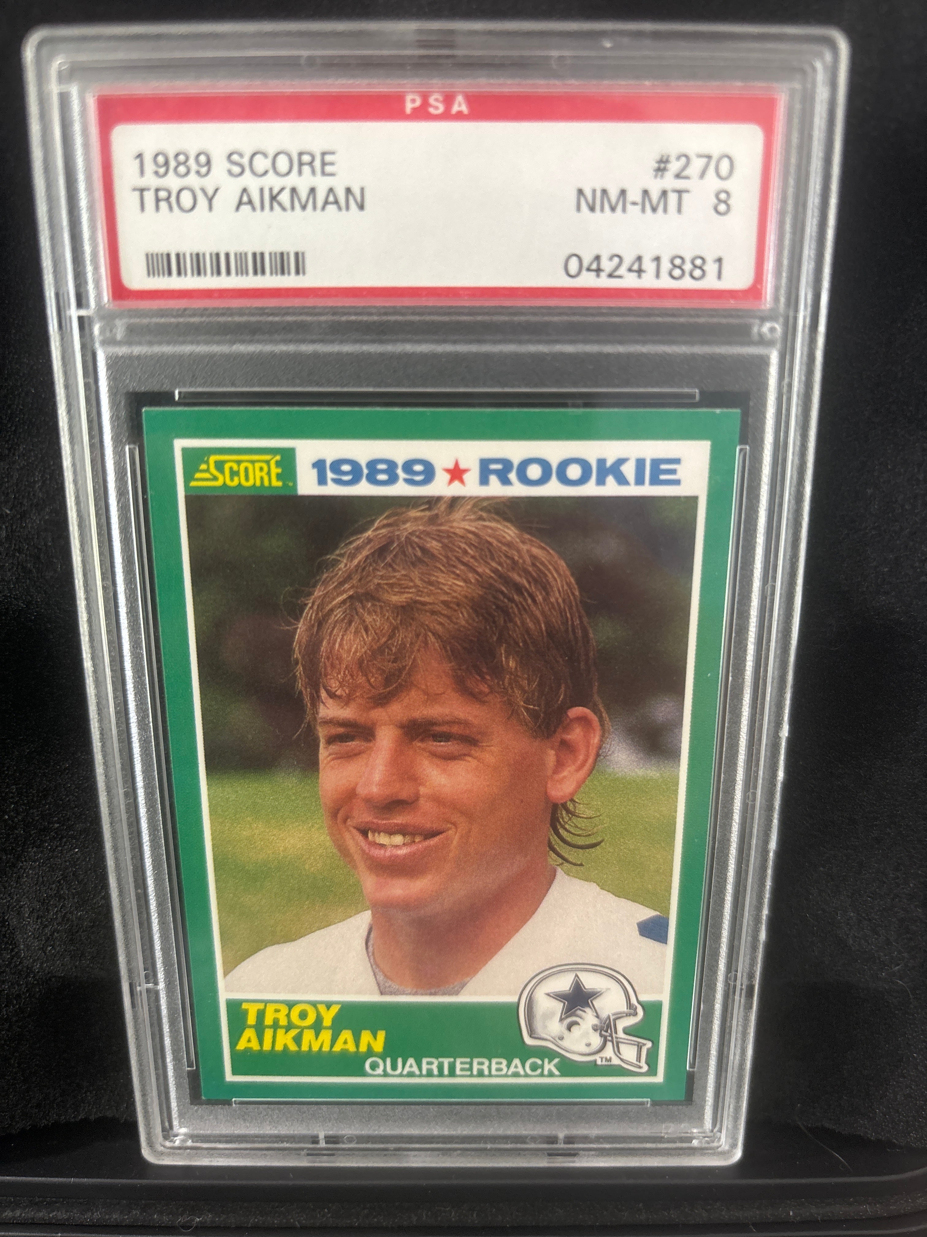1989 Score Troy Aikman #270