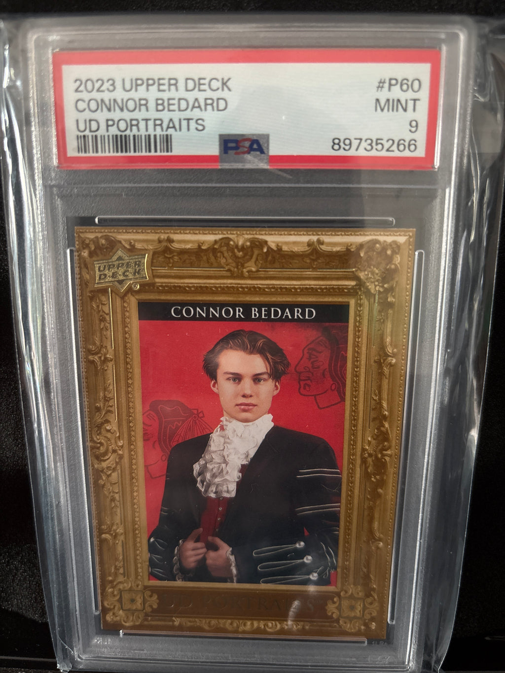 2023 Upper Deck Connor Bedard UD PORTRAITS #P60