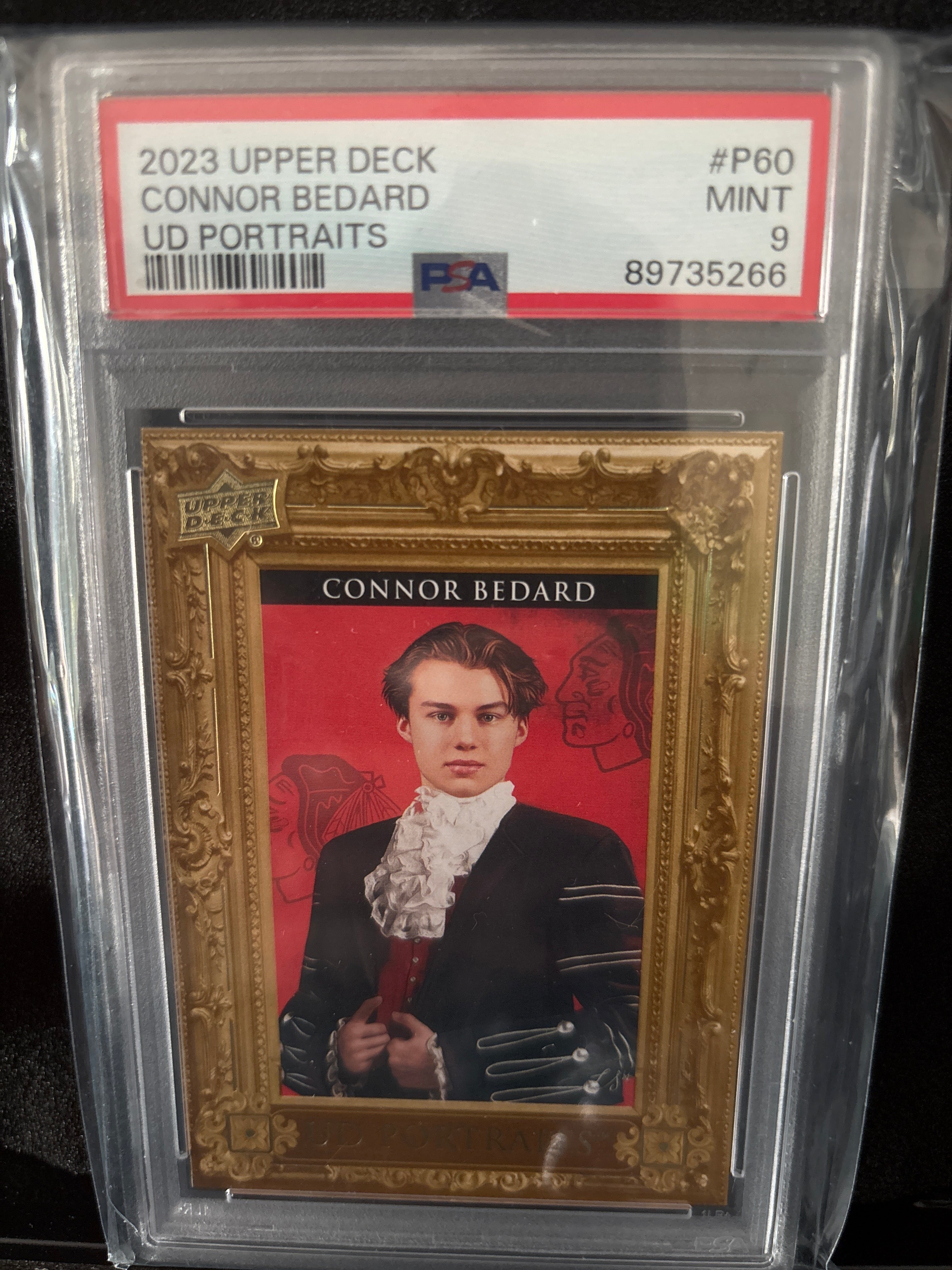 2023 Upper Deck Connor Bedard UD PORTRAITS #P60