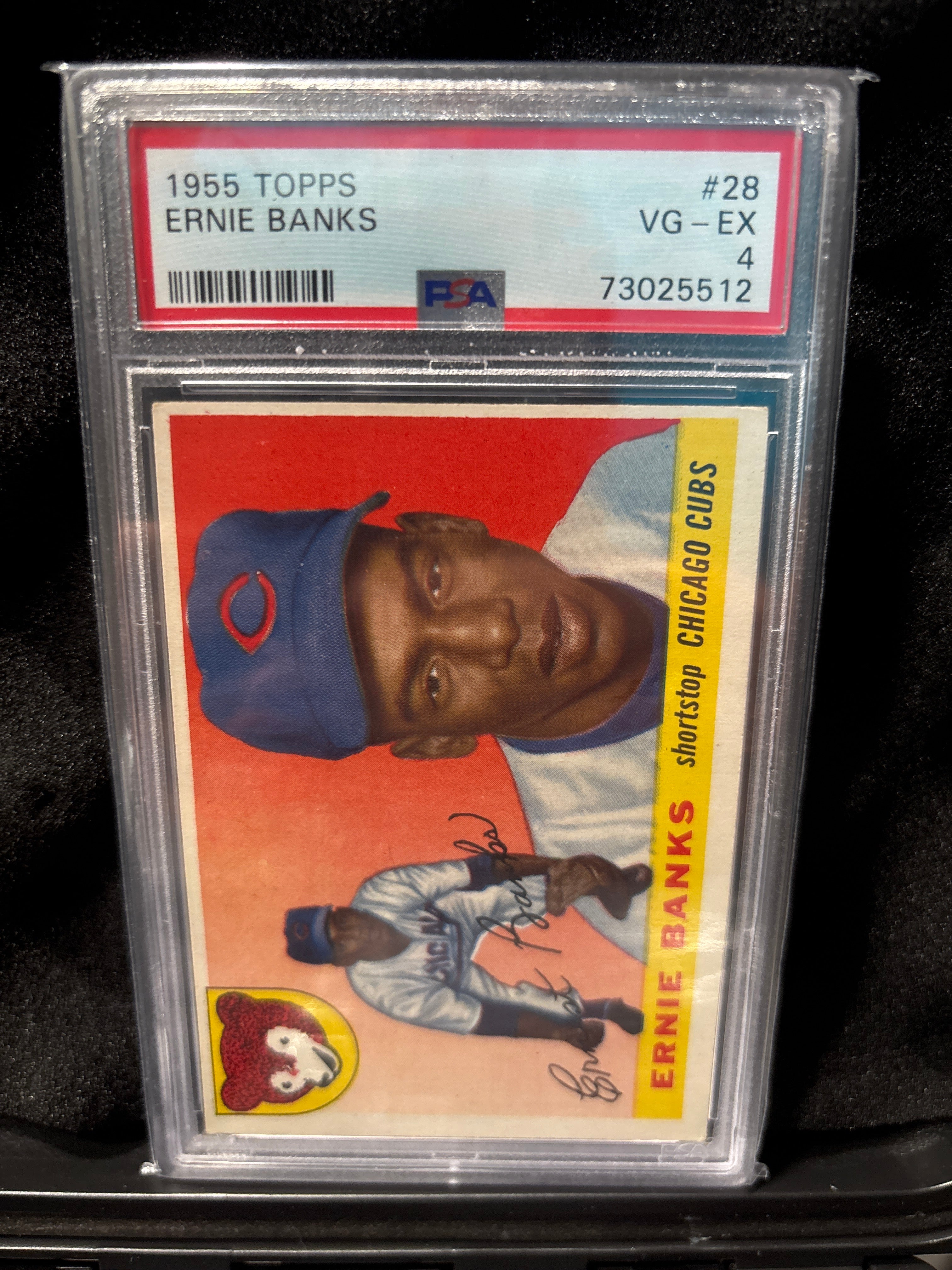 1955 Topps Ernie Banks #28 POP 863