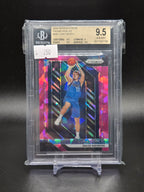 2018-19 Panini Prizm Prizms Pink Ice #280 Luka Doncic