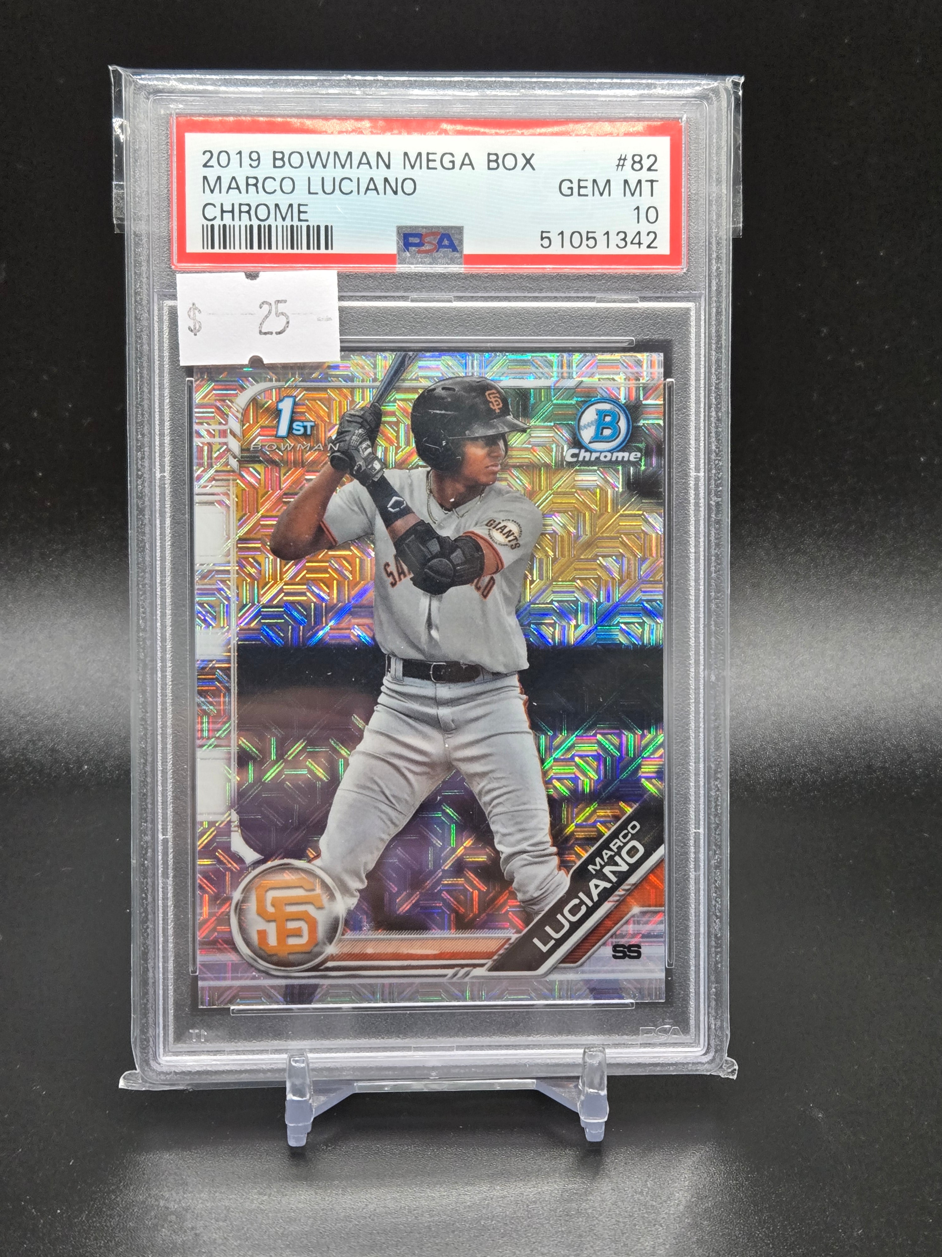 2019 Bowman Mega Box Marco Luciano Chrome