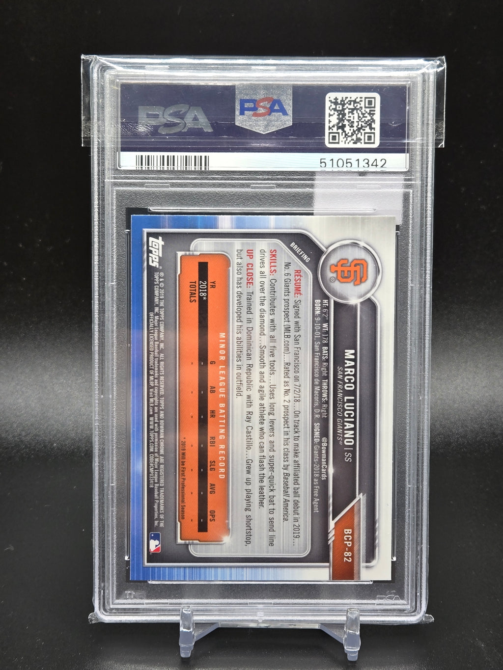 2019 Bowman Mega Box Marco Luciano Chrome