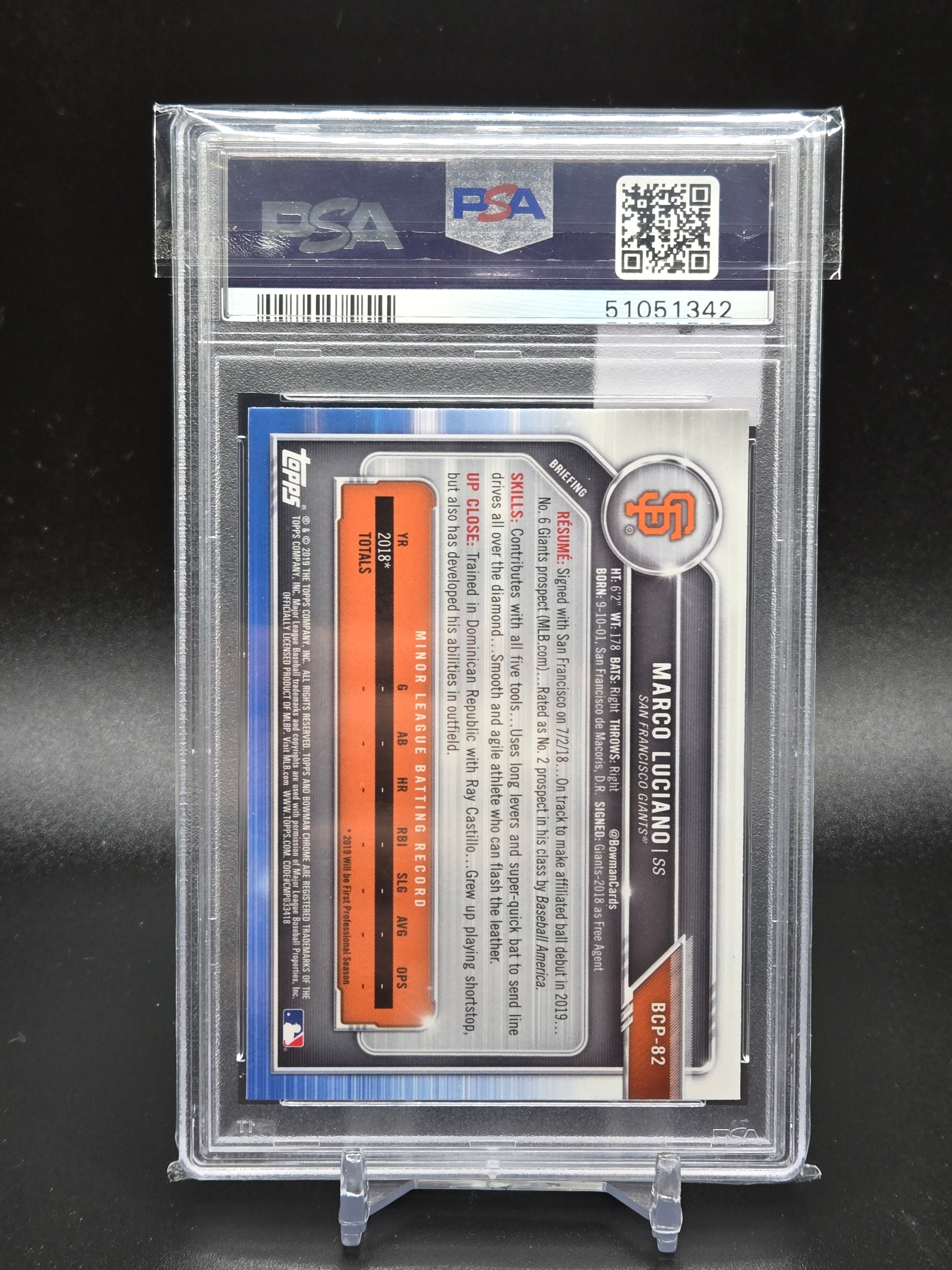 2019 Bowman Mega Box Marco Luciano Chrome