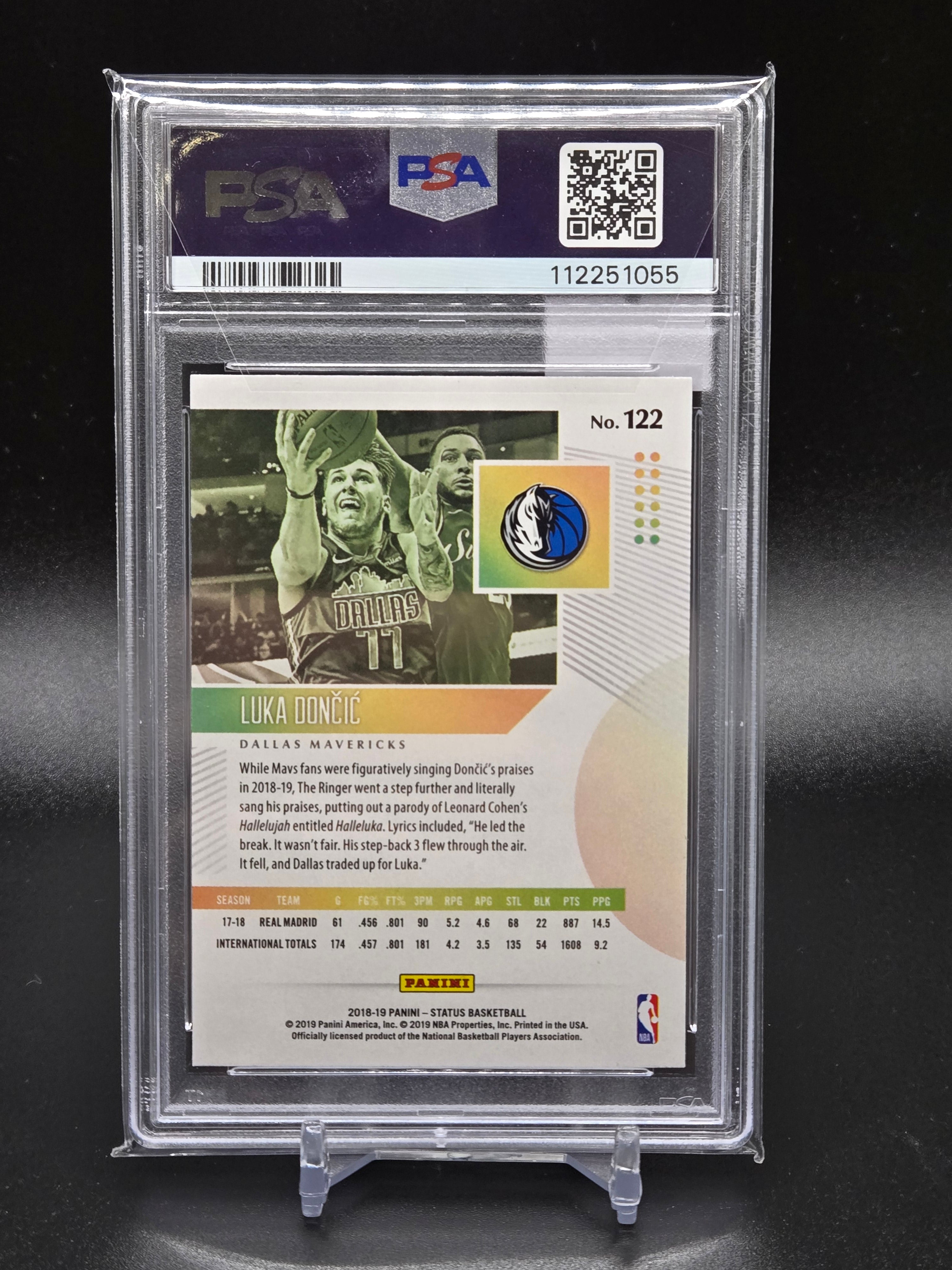 2018 Panini Status Luka Doncic