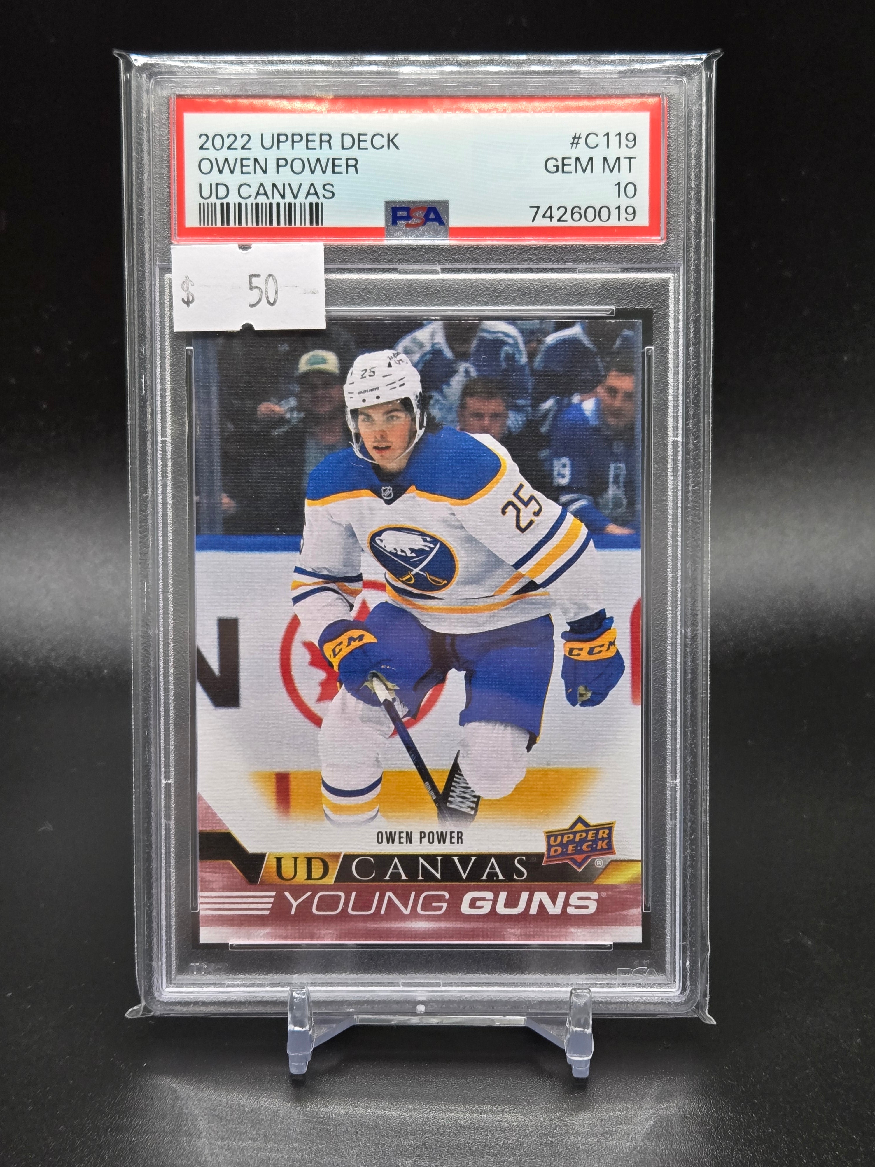 2022 Upper Deck Owen Powers UD Canvas