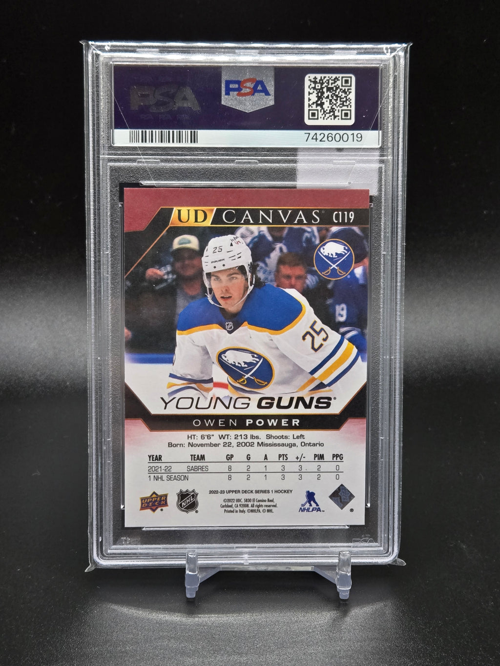 2022 Upper Deck Owen Powers UD Canvas