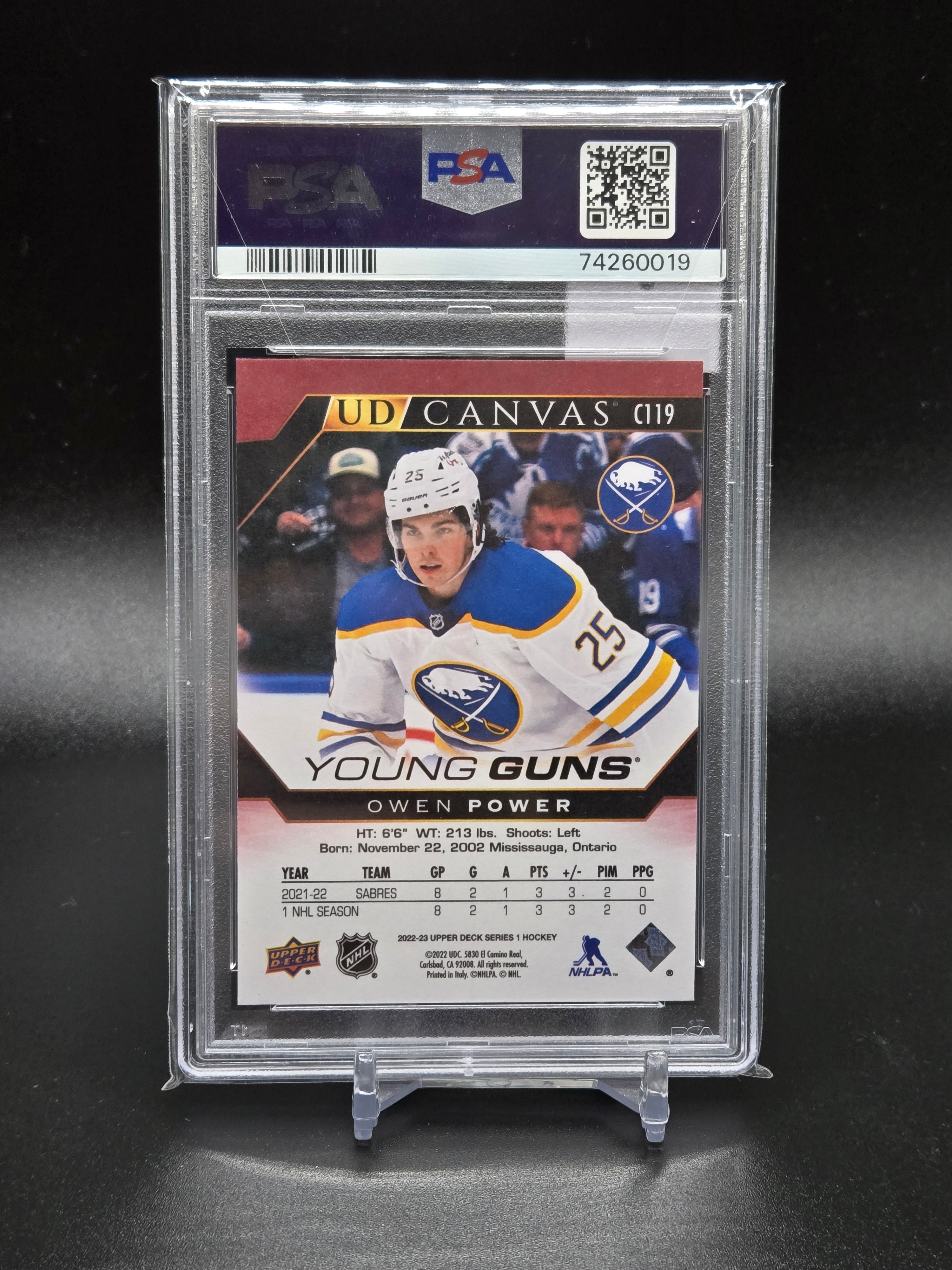2022 Upper Deck Owen Powers UD Canvas