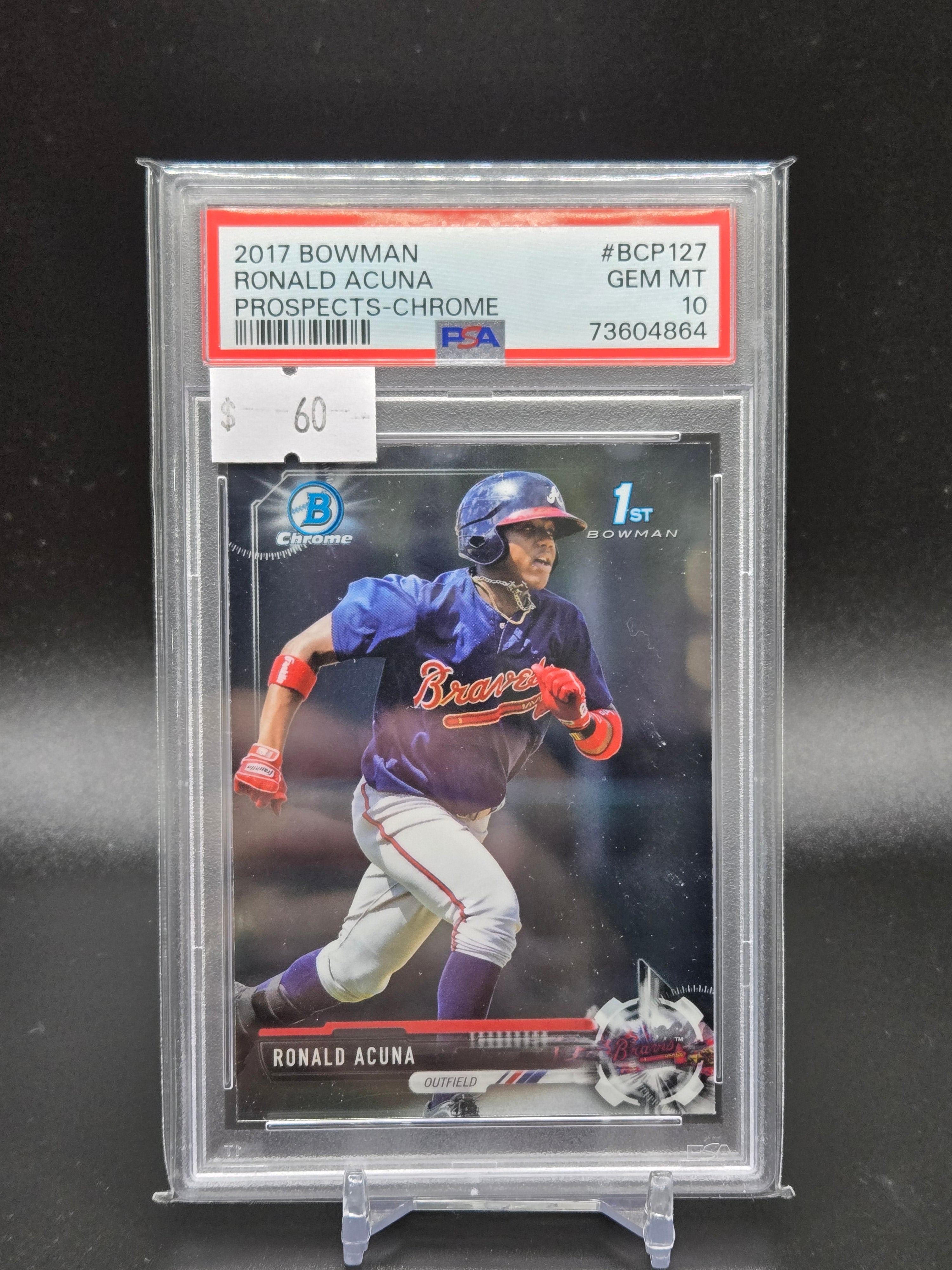 2017 Bowman Ronald Acuna Prospects-Chrome