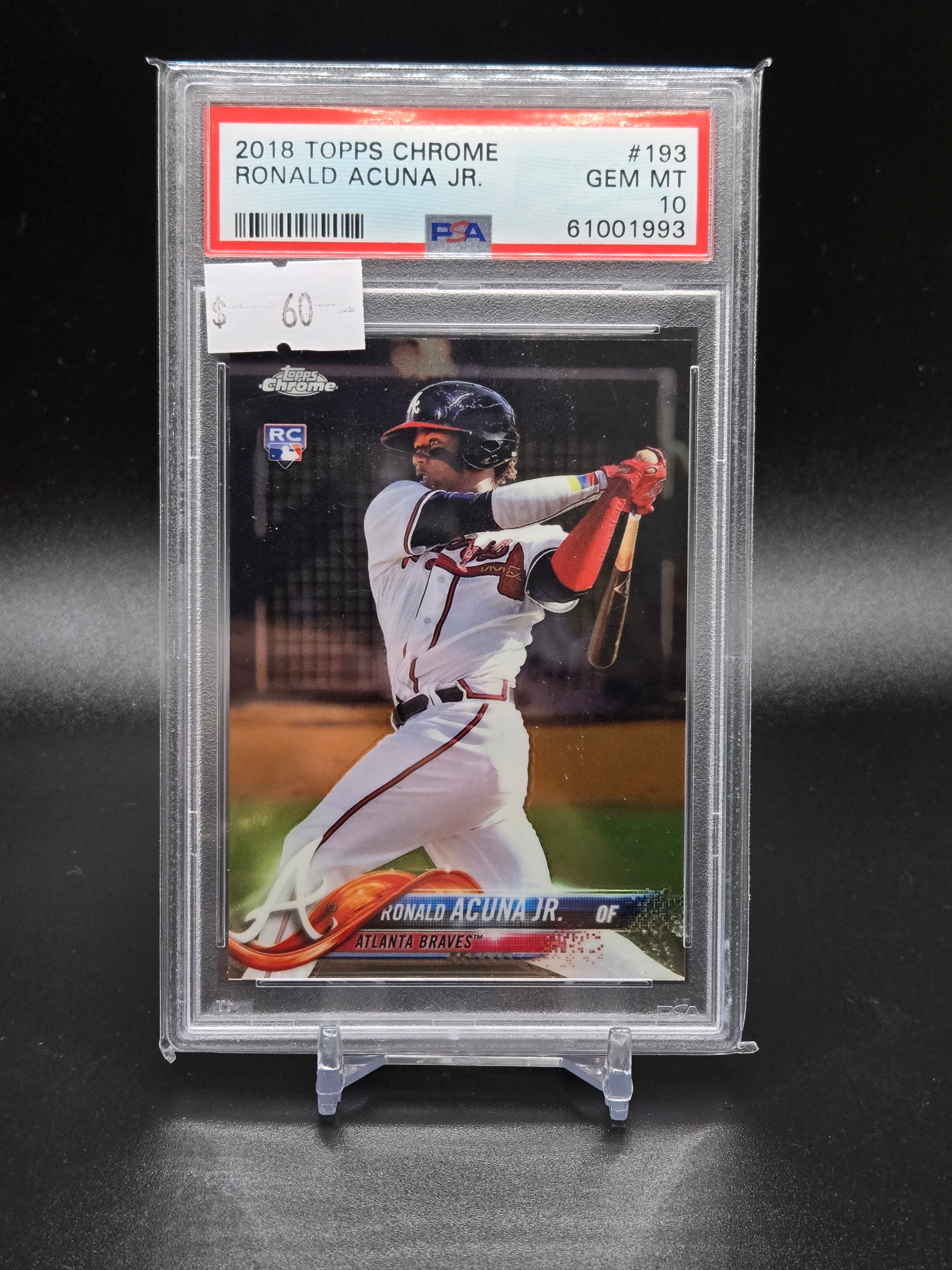 2018 Topps Chrome Ronald Acuna JR.
