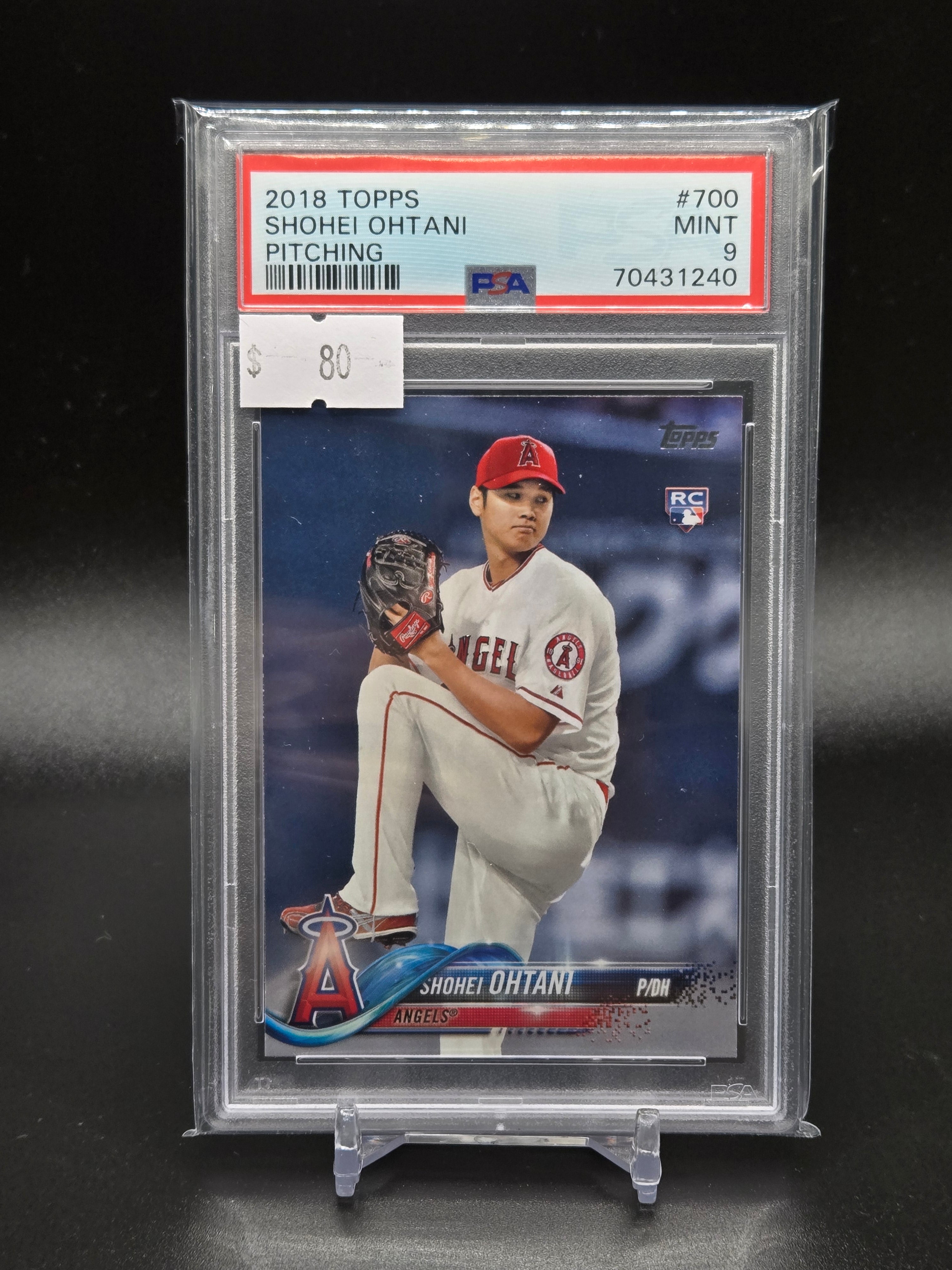 2018 Topps Shohei Ohtani Pitching