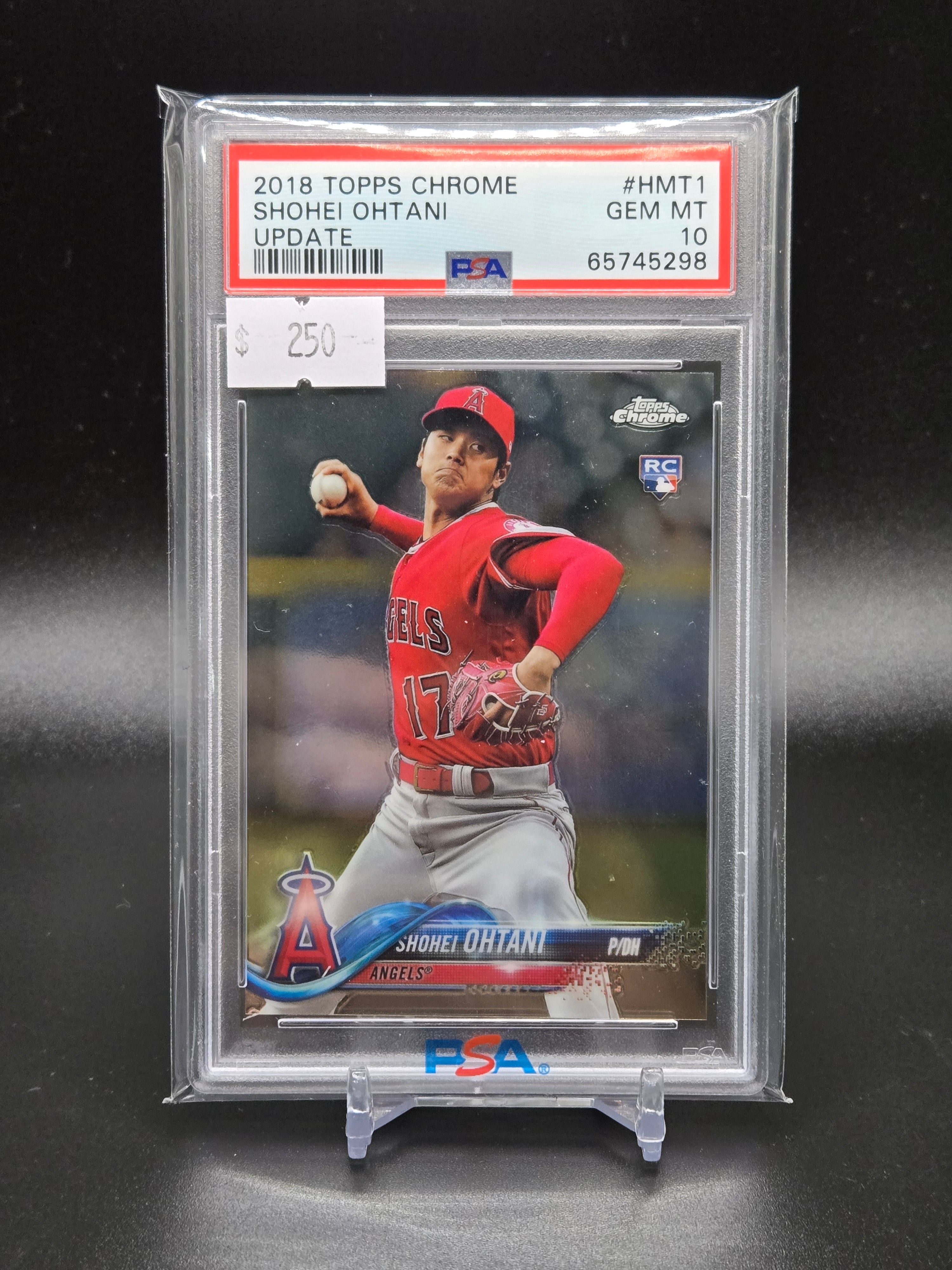 2018 Topps Chrome Shohei Ohtani Update