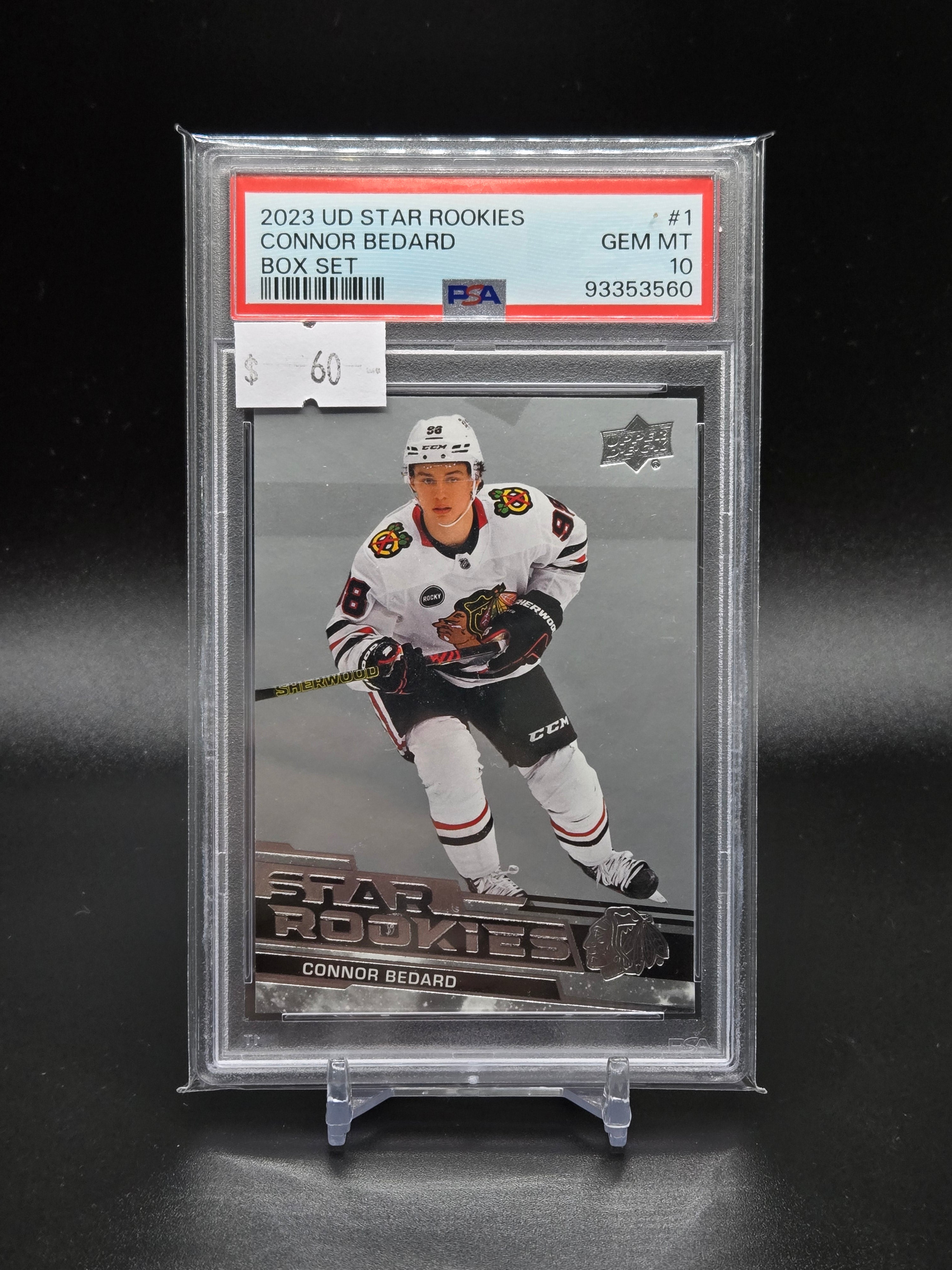 2023 UD Star Rookies Connor Bedard Box Set