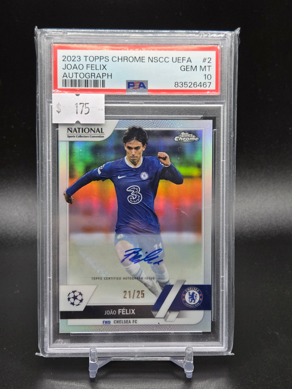2023 Topps Chrome NSCC UEFA Joao Felix Autograph /25