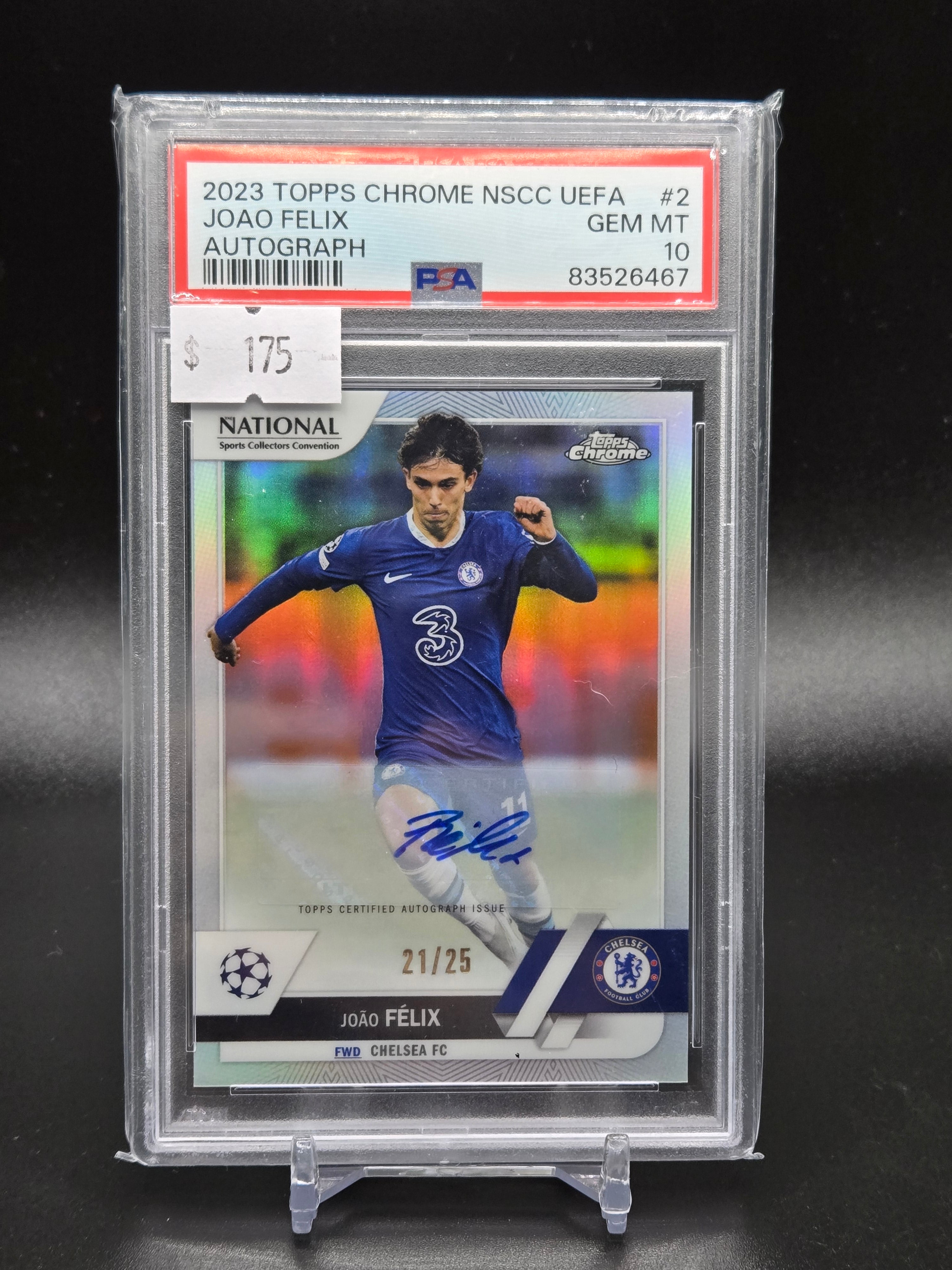 2023 Topps Chrome NSCC UEFA Joao Felix Autograph /25