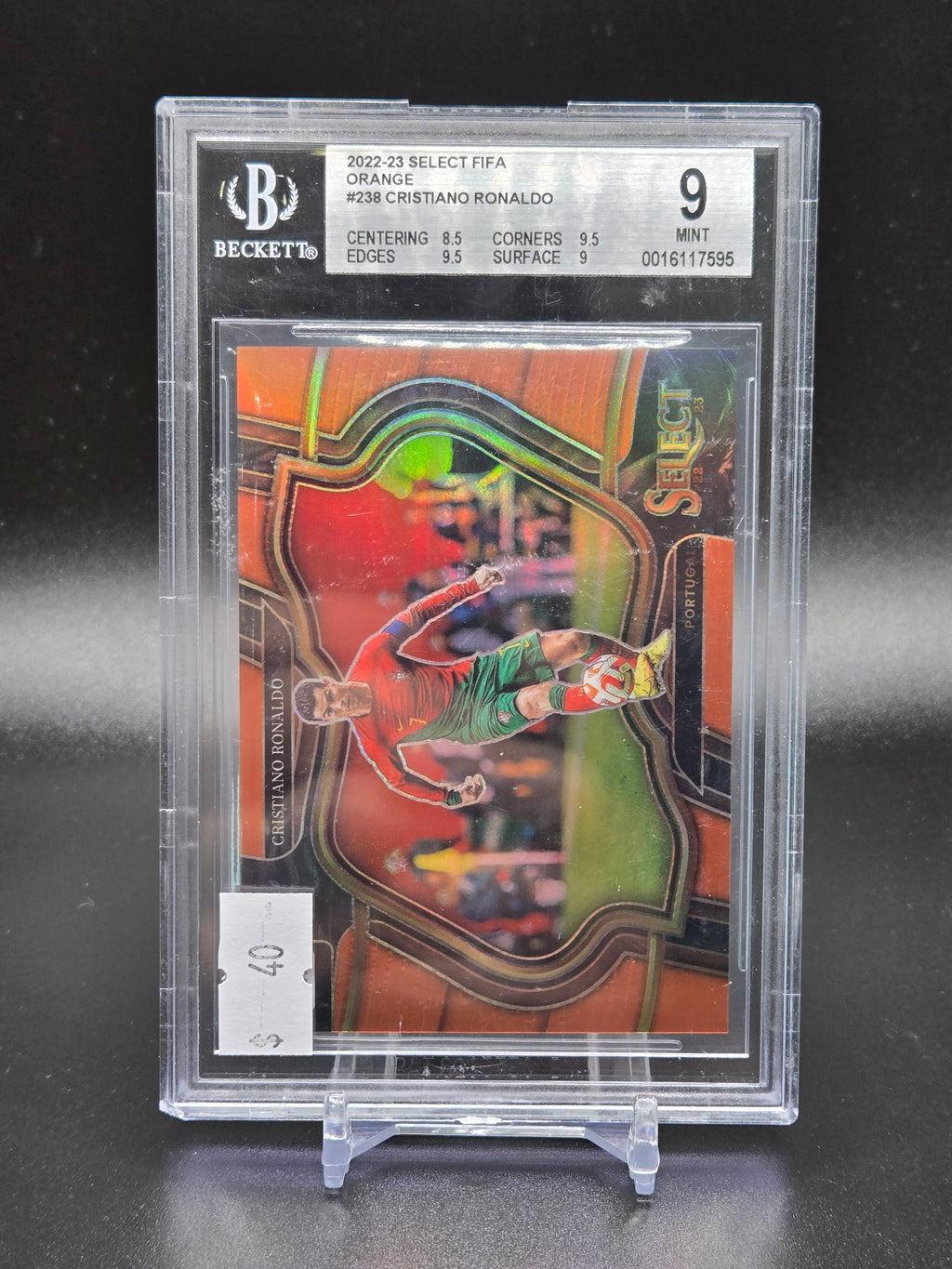 2022-2023 Select FIFA Orange #238 Christiano Ronaldo /60