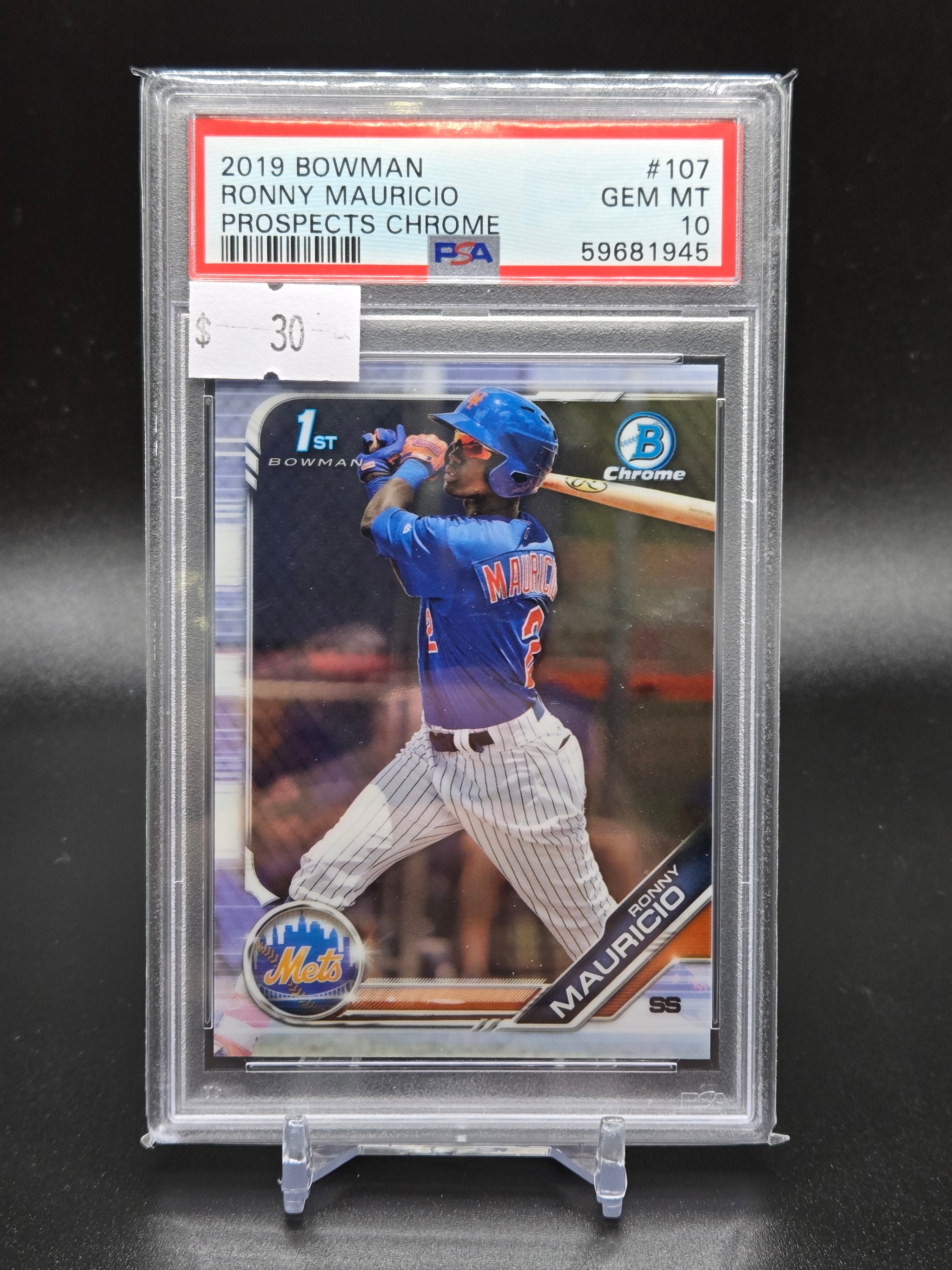2019 Bowman Ronny Mauricio Prospects Chrome