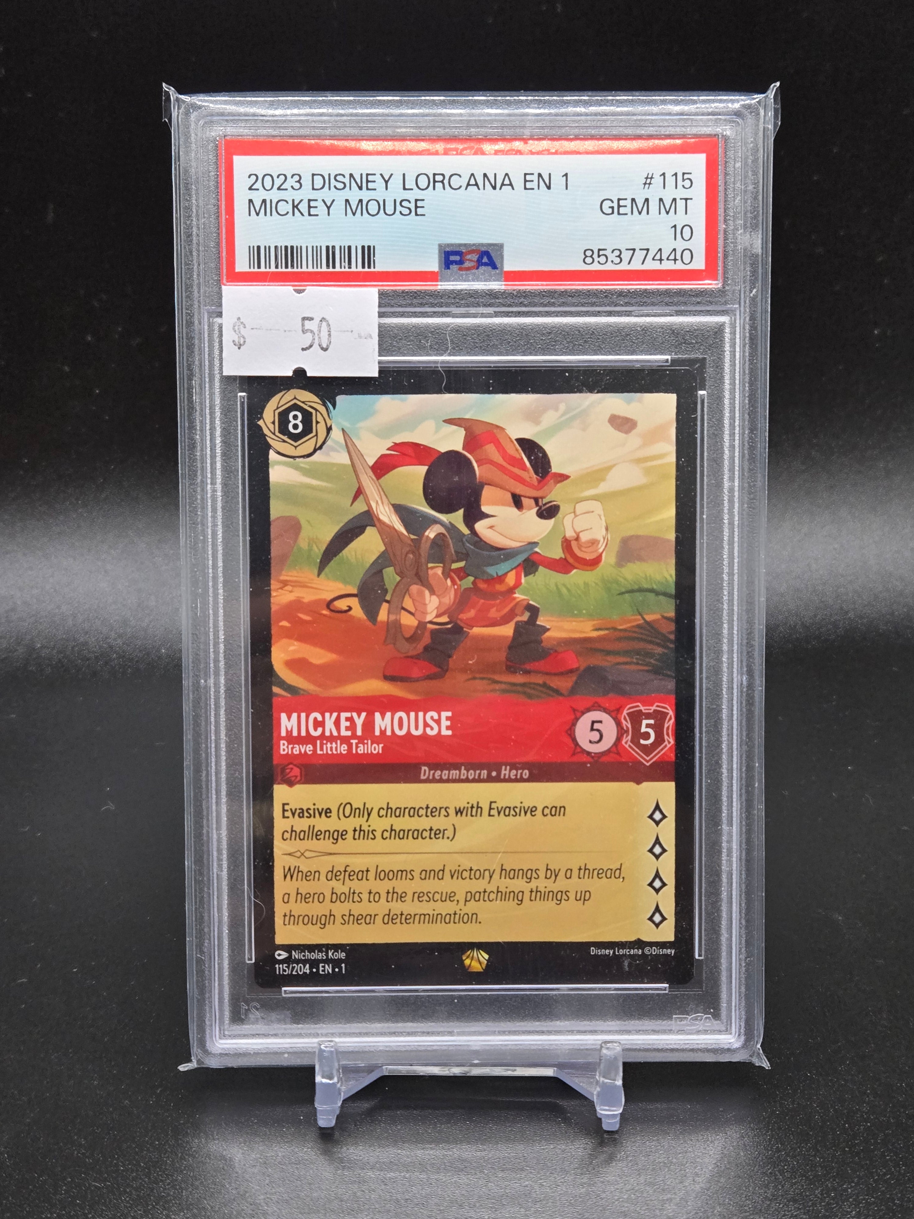 2023 Disney Lorcana EN 1 Mickey Mouse