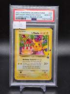 2021 Pokemon Celebrations Birthday Pikachu-holo Classic Coll-Black Star