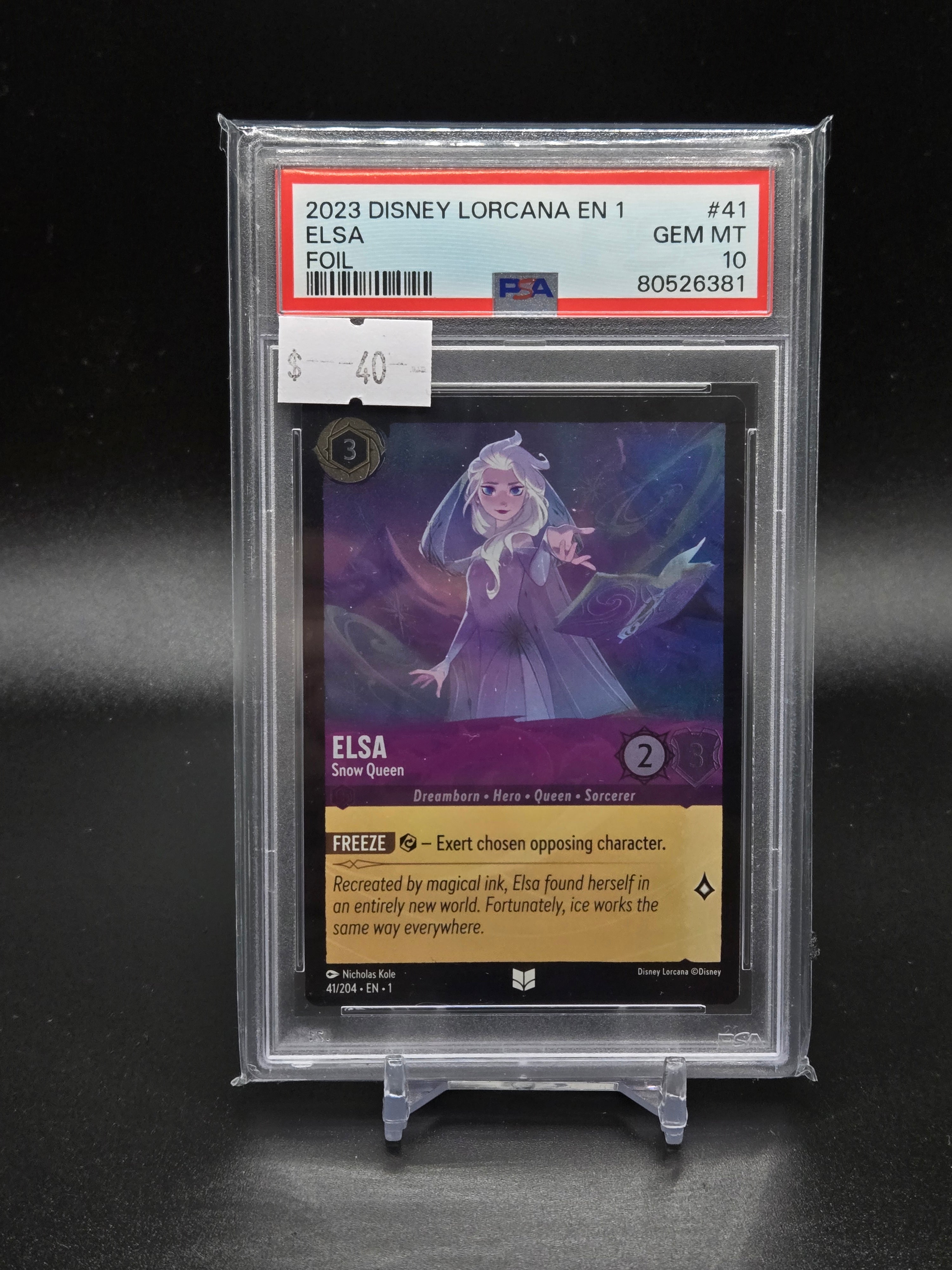 2023 Disney Lorcana EN 1 Elsa Foil