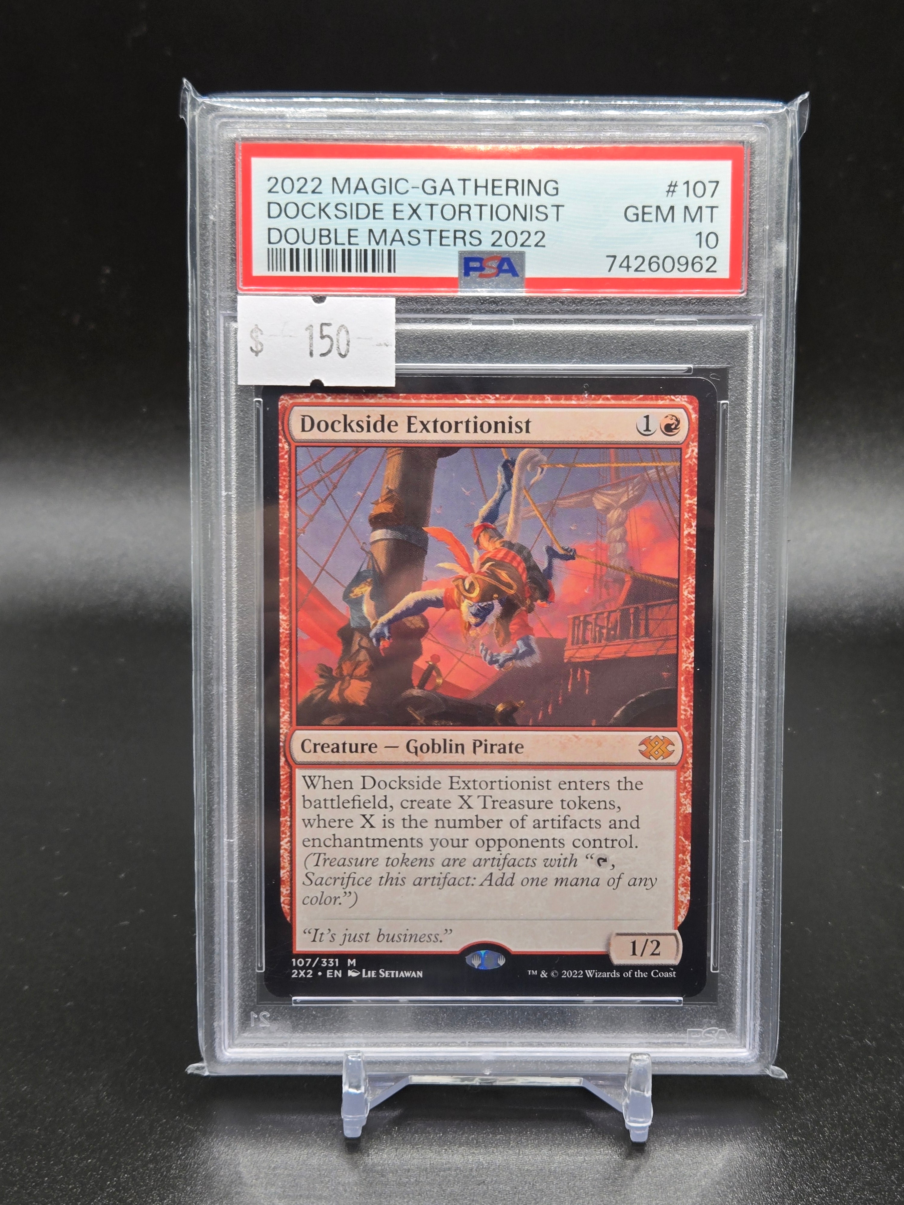 2022 Magic-Gathering Dockside Extorionist Double Masters 2022