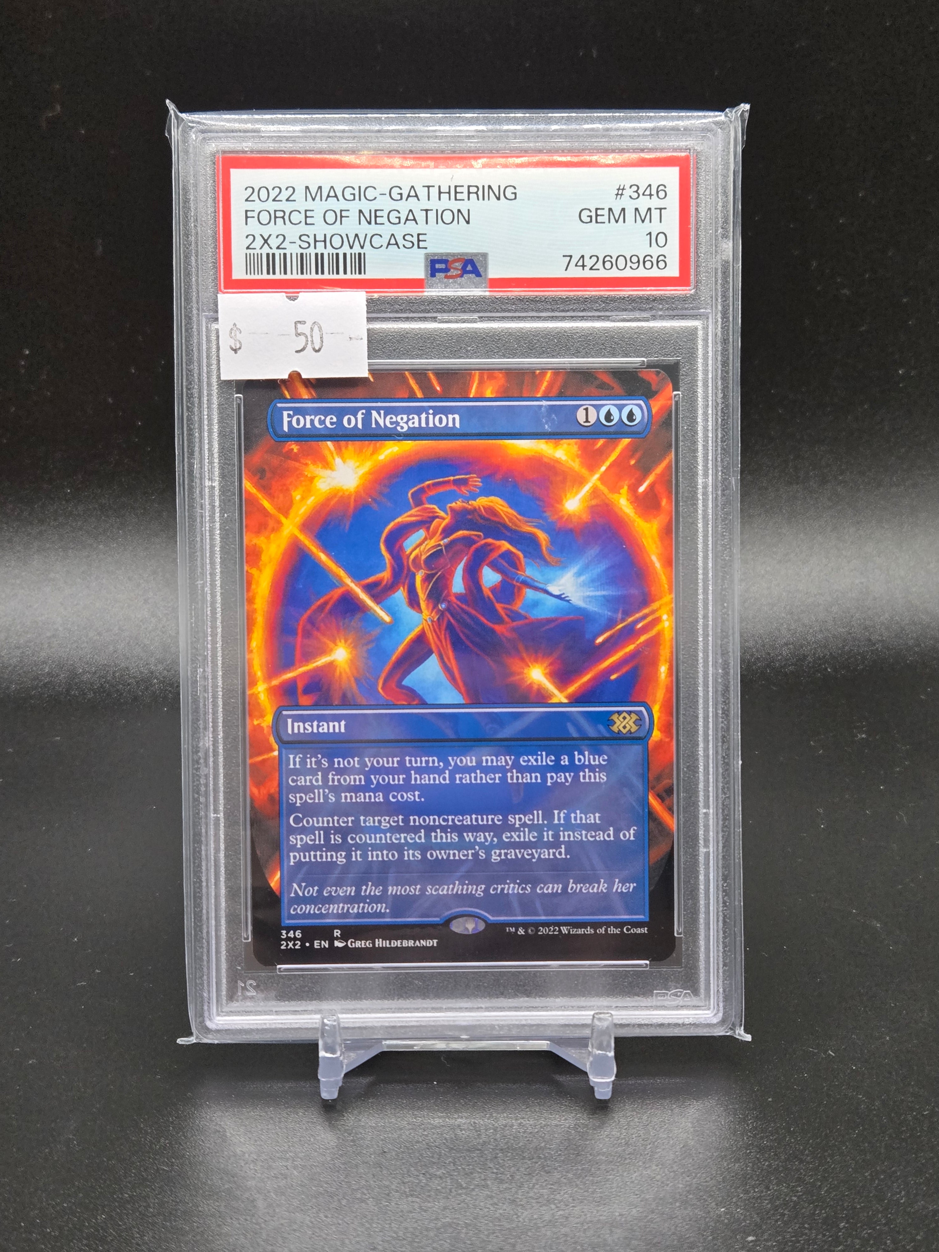2022 Magic-Gathering Force Of Negation 2X2-Showcase