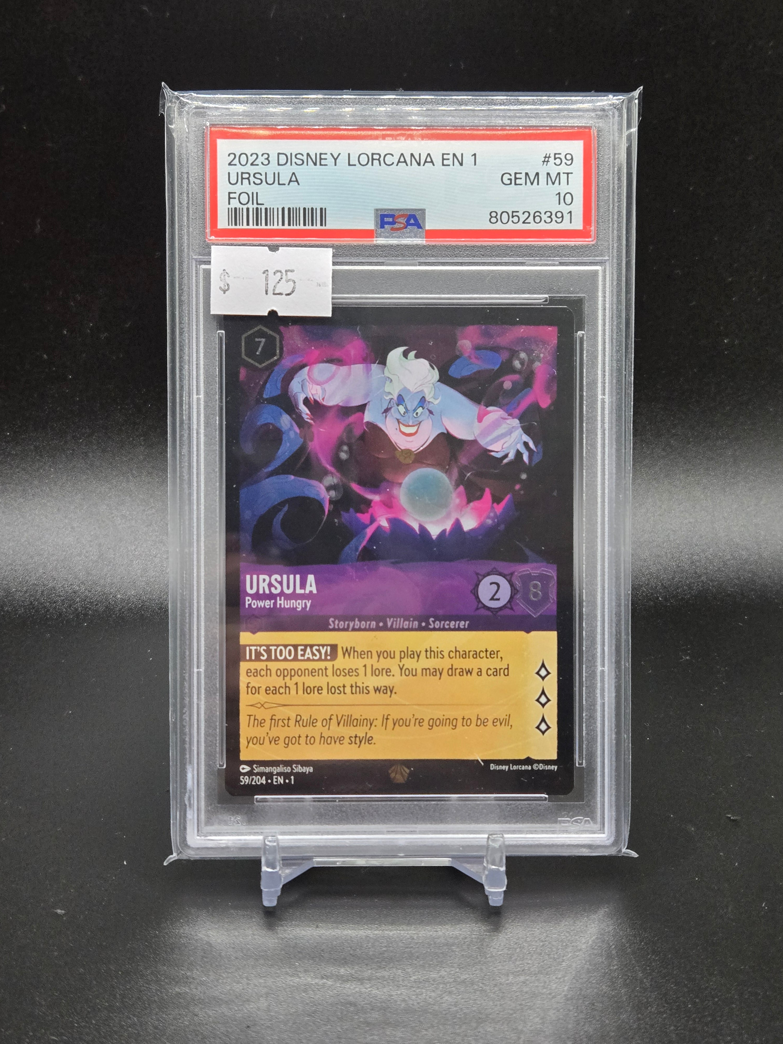 2023 Disney Lorcana EN 1 Ursula Foil