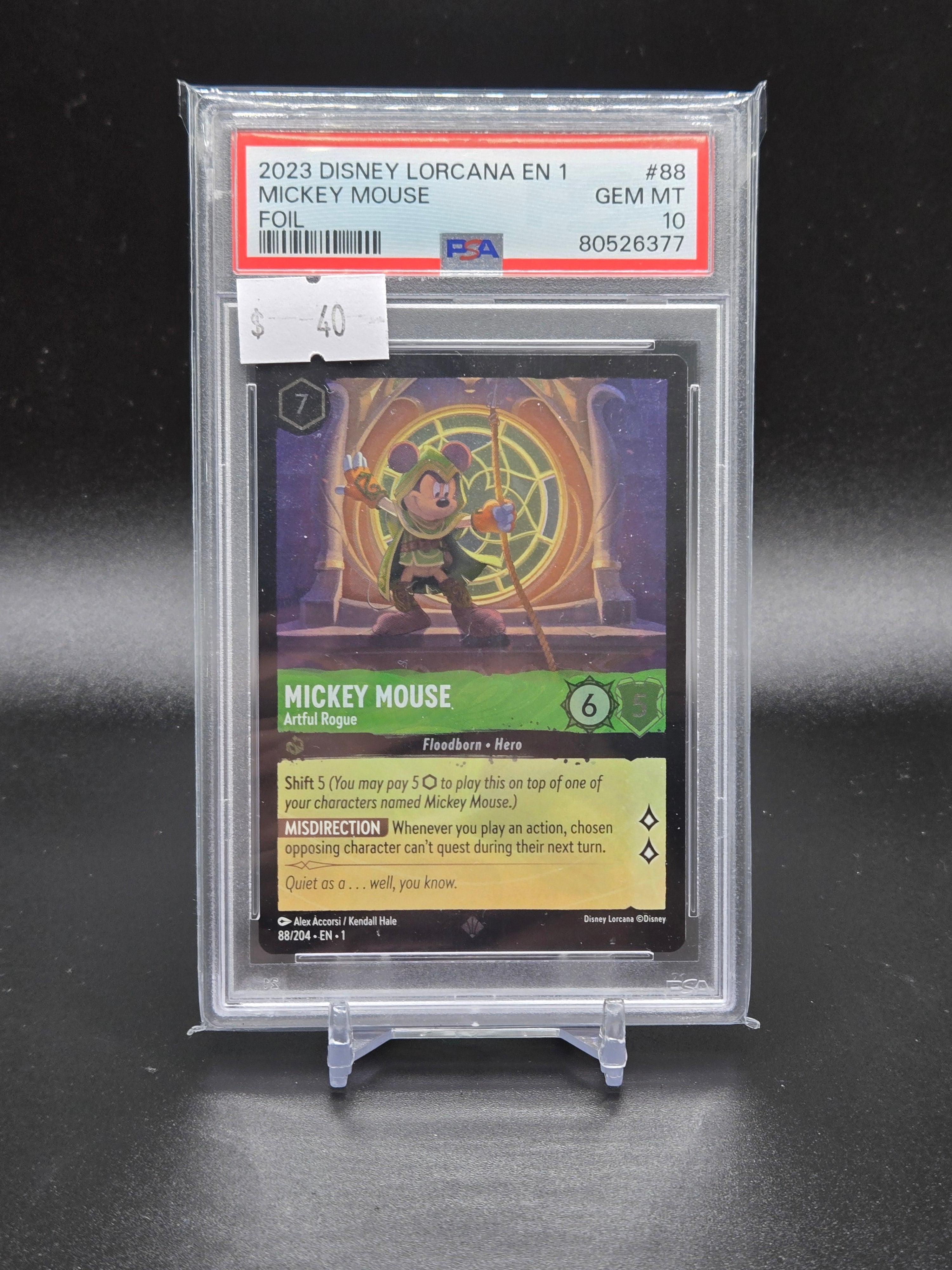 2023 Disney Lorcana EN 1 Mickey Mouse Foil