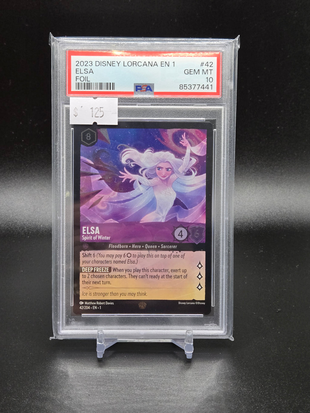 2023 Disney Lorcana EN 1 Elsa Foil