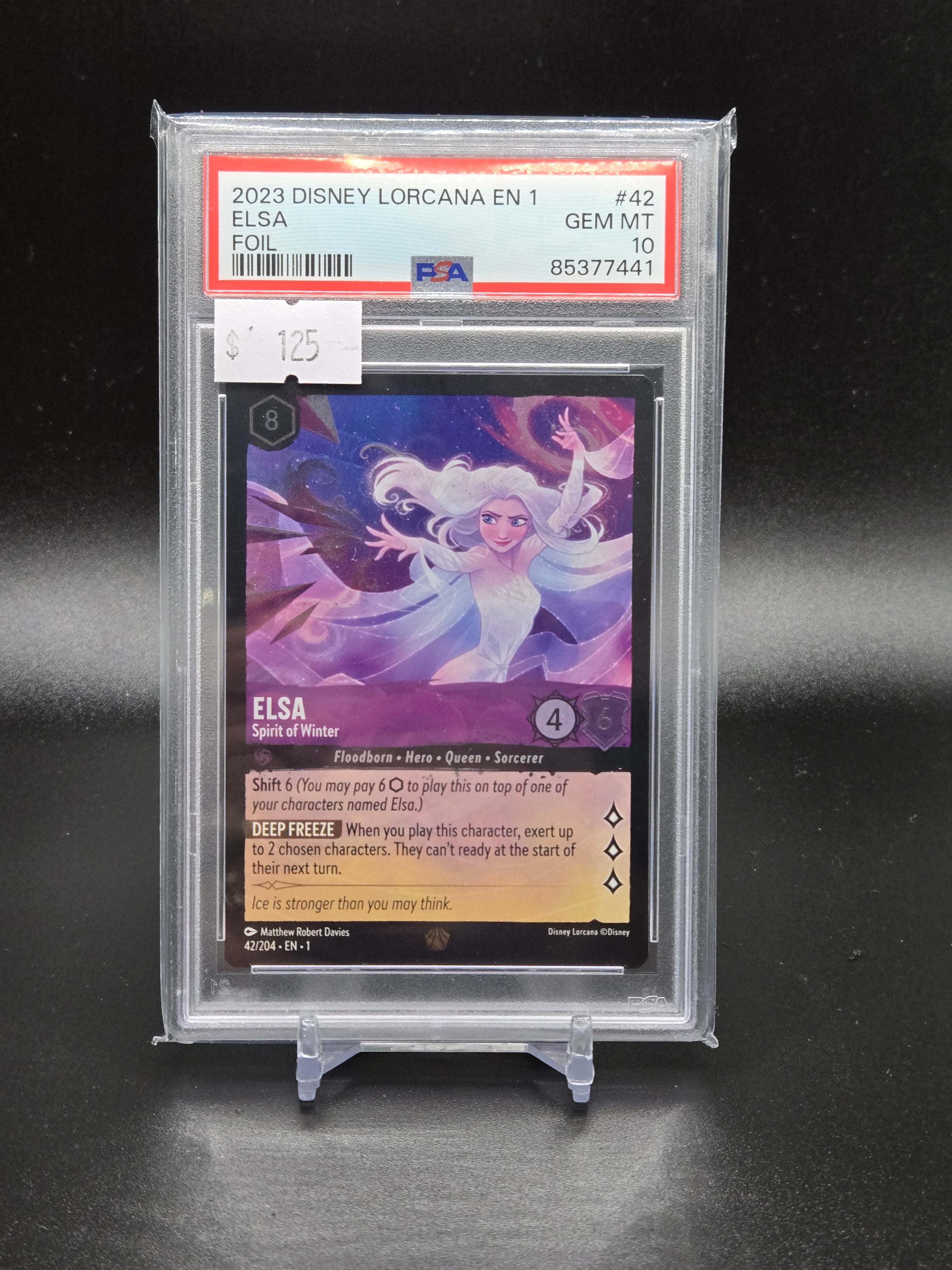 2023 DIsney Lorcana EN 1 Elsa Foil