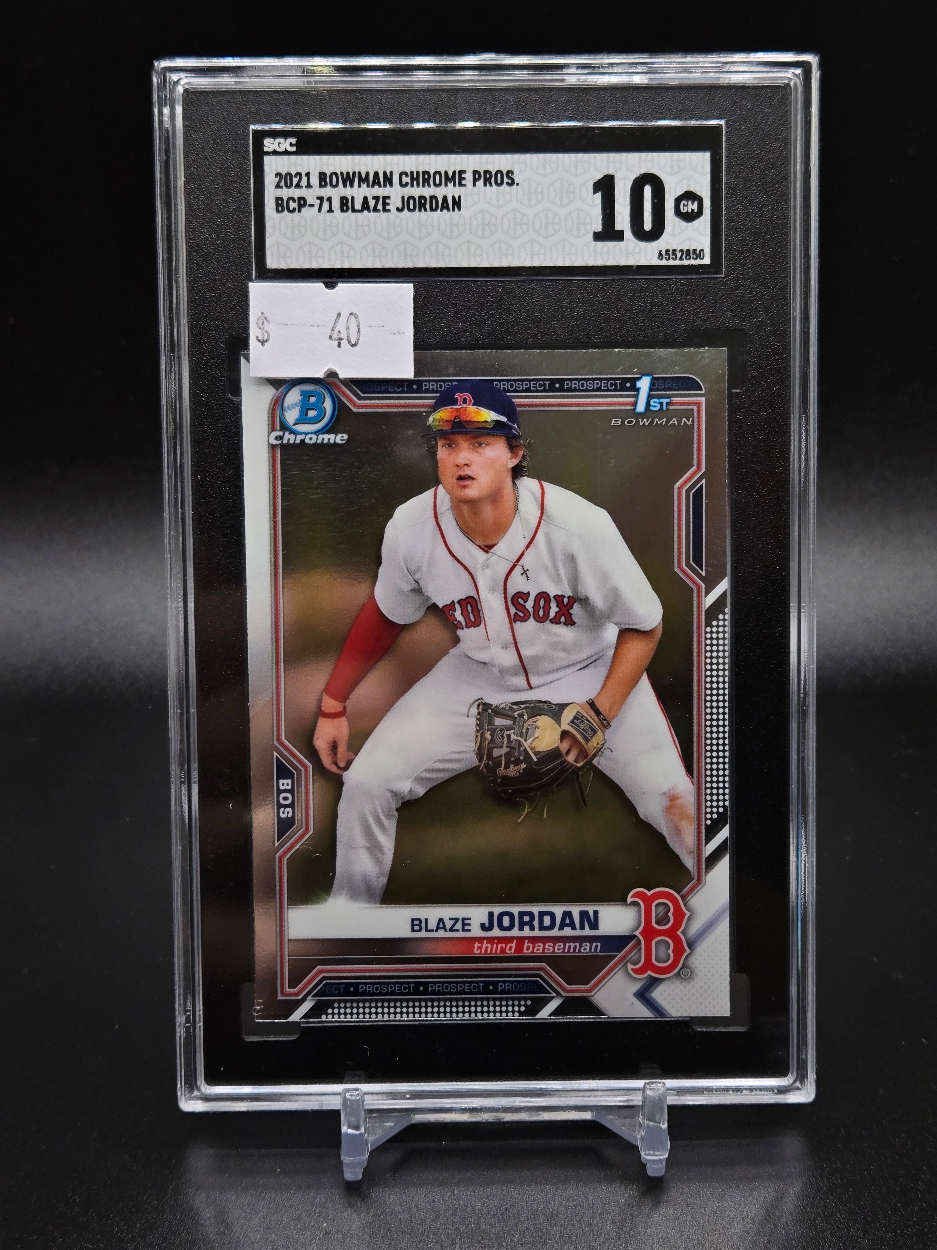 2021 Bowman Chrome PROS. BCP-71 Blaze Jordan