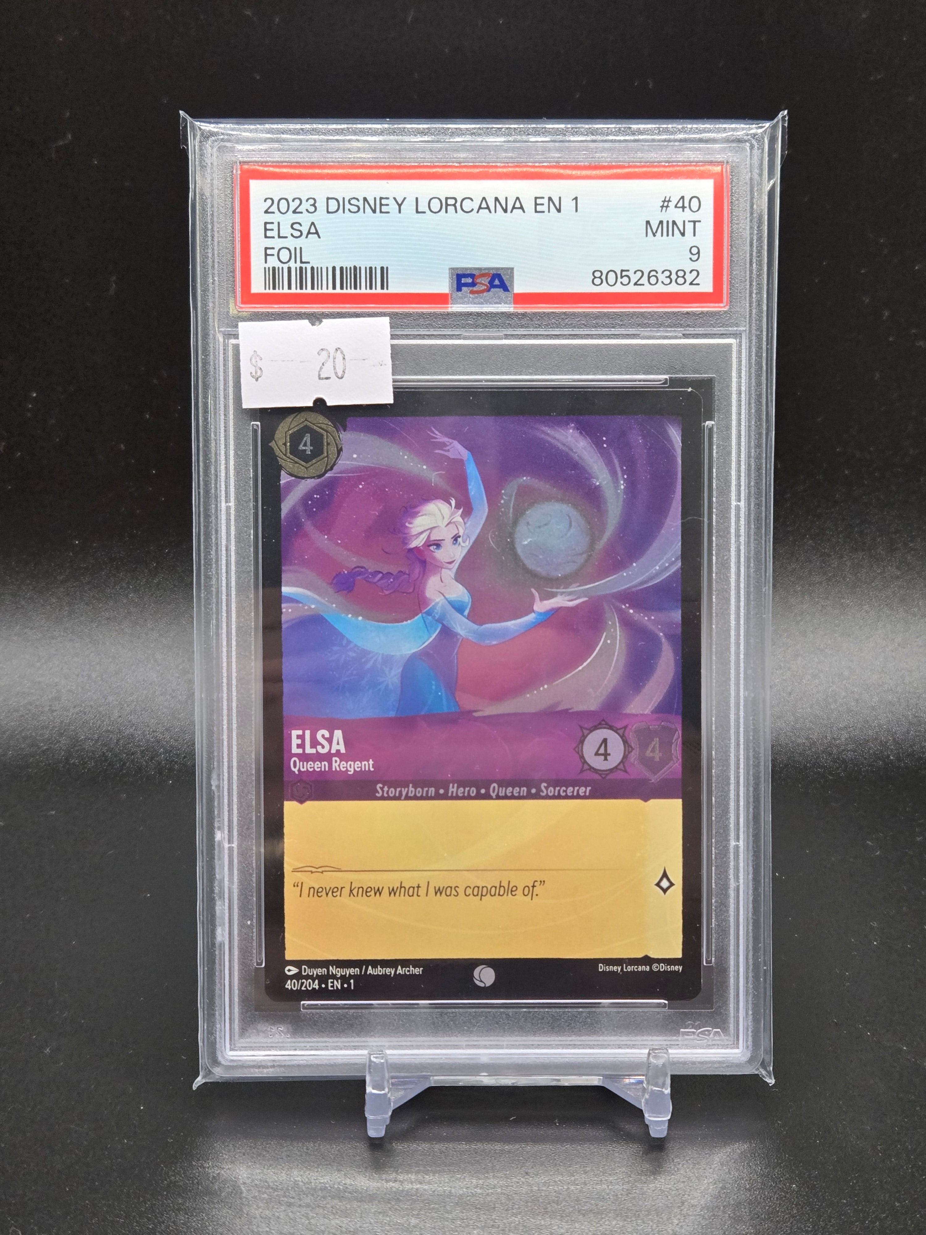 2023 Disney Lorcana EN 1 Elsa Foil