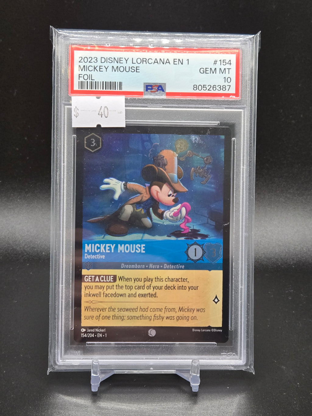 2023 Disney Lorcana EN 1 Mickey Mouse Foil