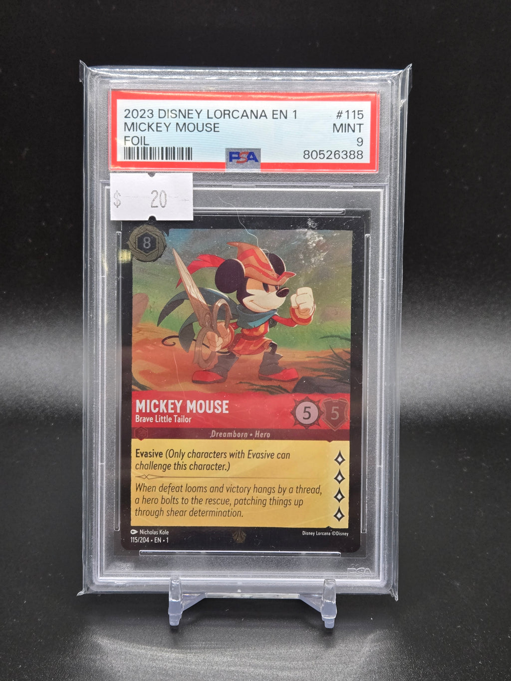 2023 Disney Lorcana EN 1 Mickey Mouse Foil