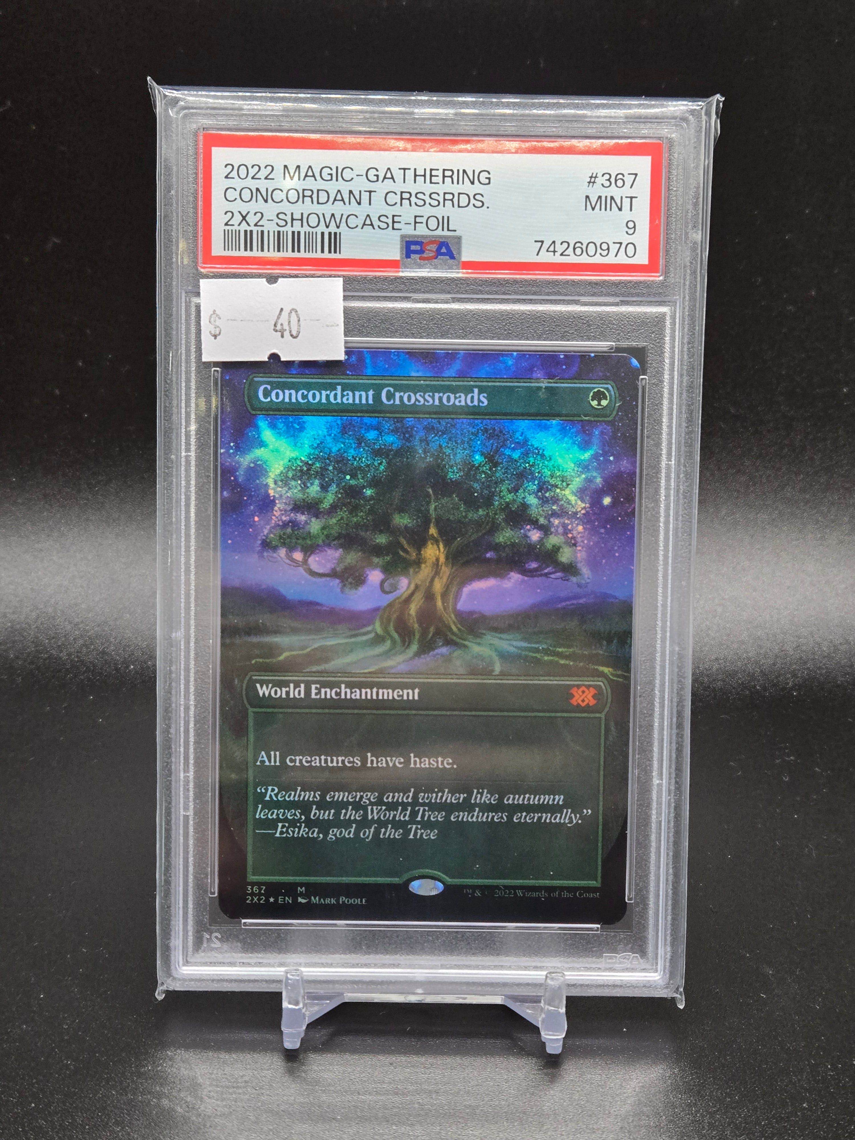 2022 Magic-Gathering Concordant CRSSRDS 2x2-Showcase-foil