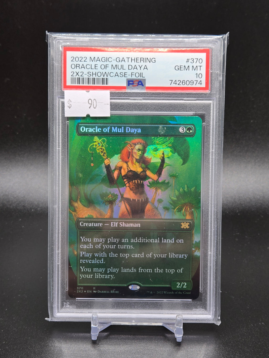 2022 Magic-Gathering Oracle Of Mul Day A 2x2-Showcase-Foil