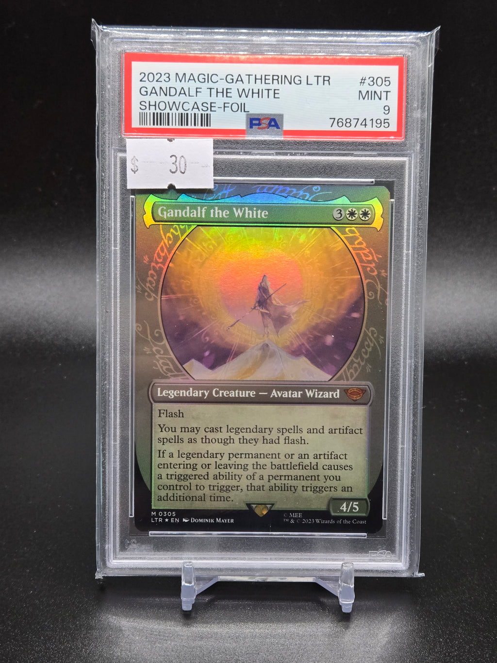 2023 Magic-Gathering LTR Gandalf The White Showcase-Foil
