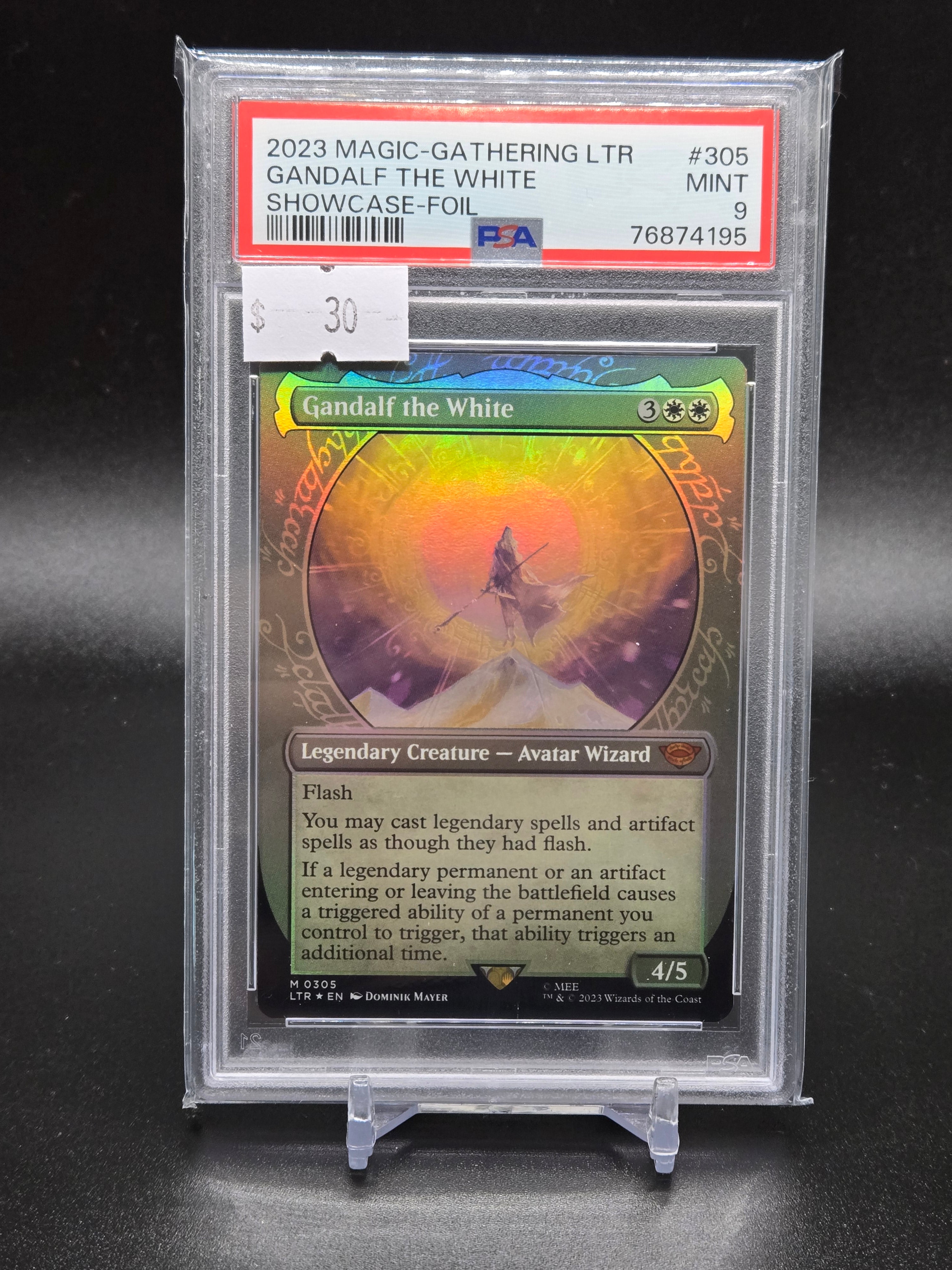 2023 Magic-Gathering LTR Gandalf The White Showcase-Foil