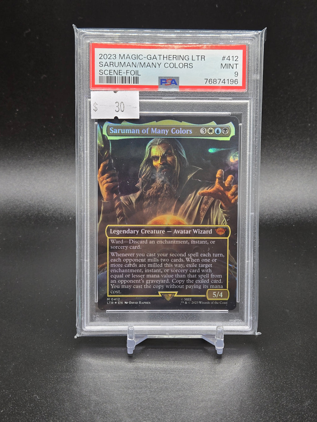 2023 Magic-Gathering LTR Saruman/Many Colors Scene-Foil