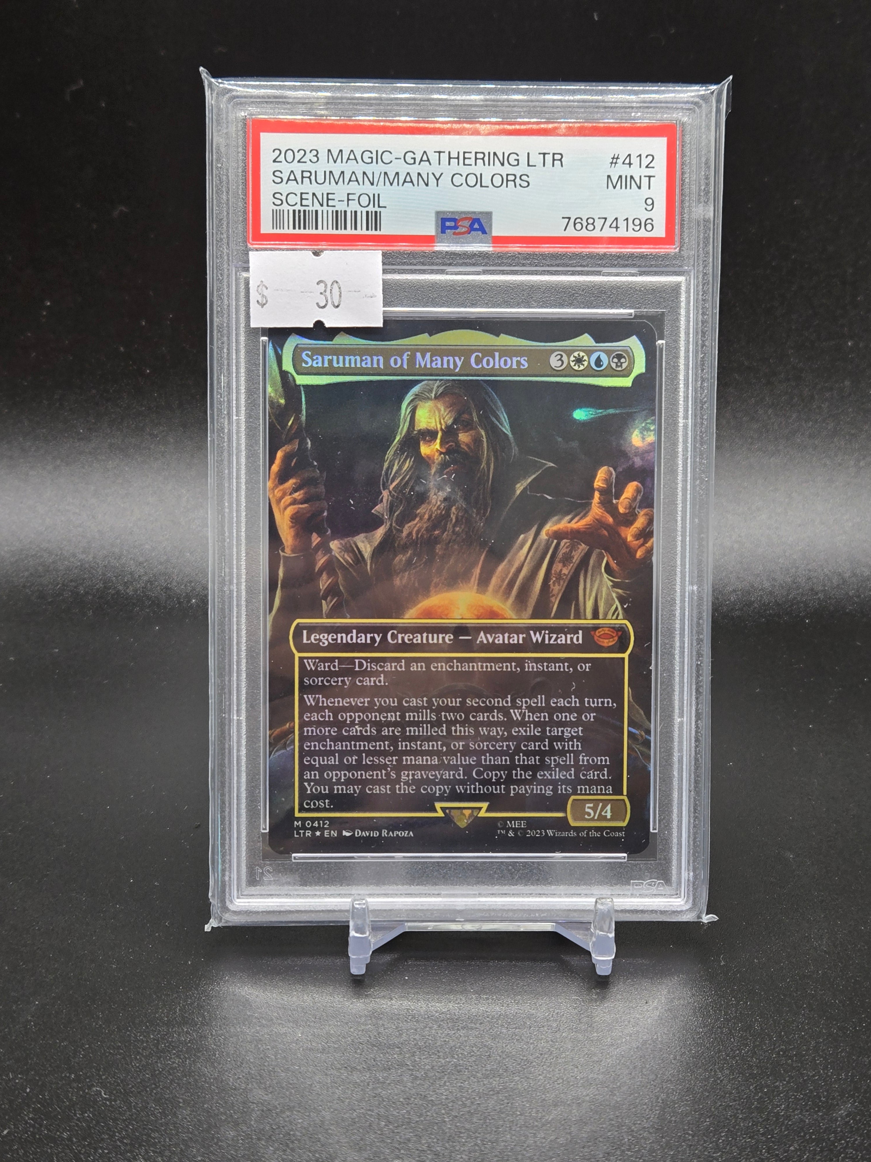 2023 Magic-Gathering LTR Saruman/Many Colors Scene-Foil