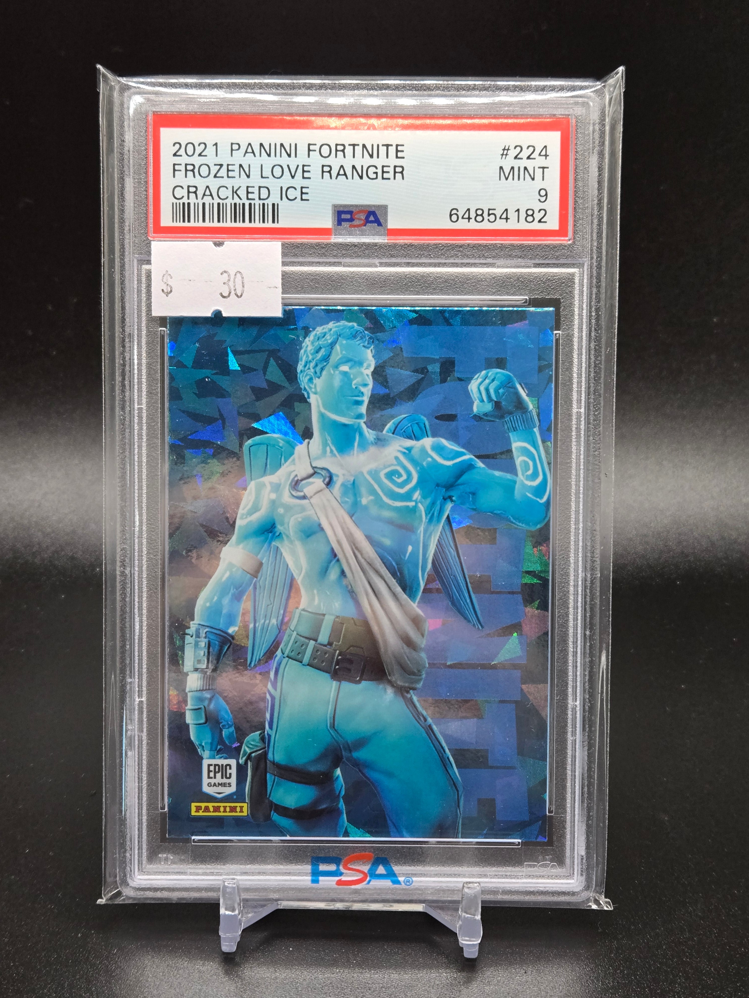 2021 Panini Fortnite Frozen Love Ranger Cracked Ice