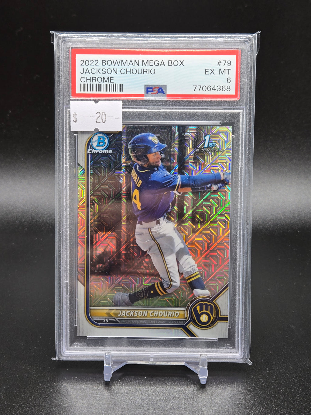 2022 Bowman Mega Box Jackson Chourio Chrome