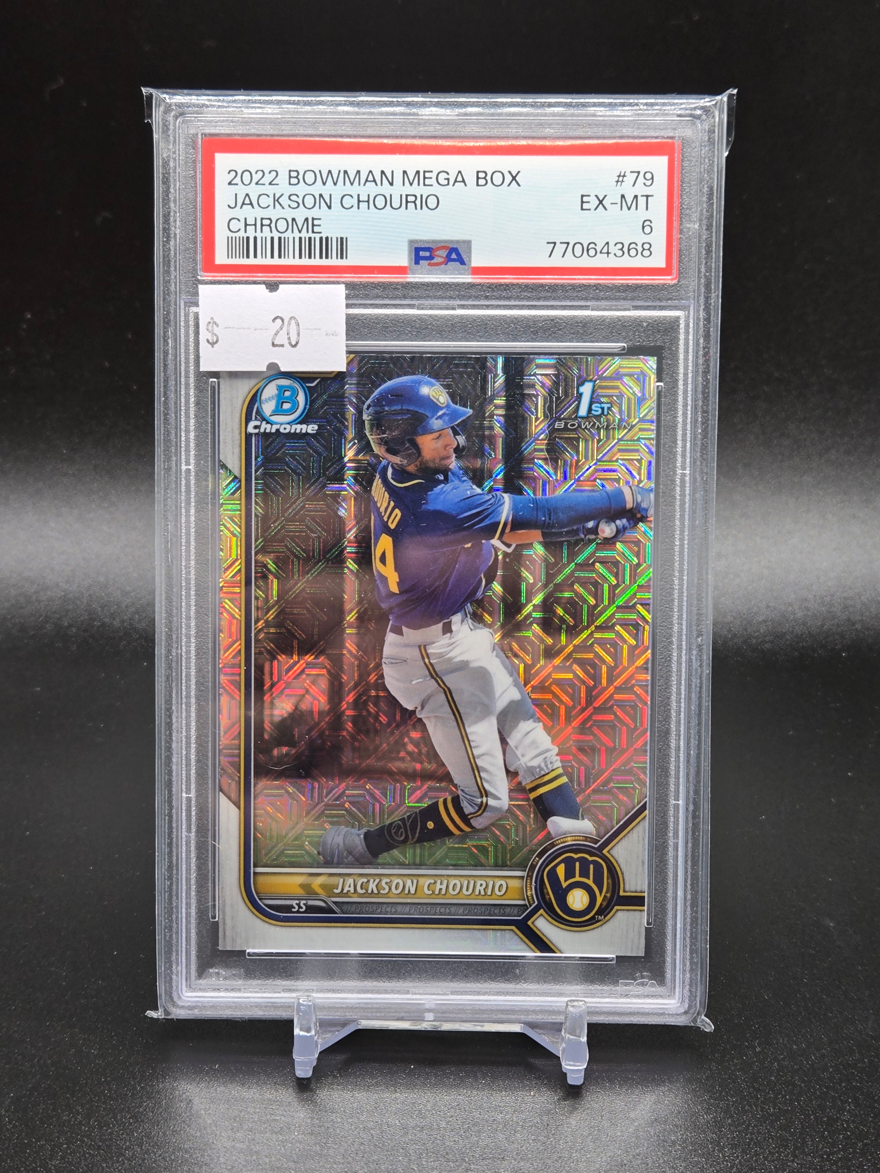 2022 Bowman Mega Box Jackson Chourio Chrome