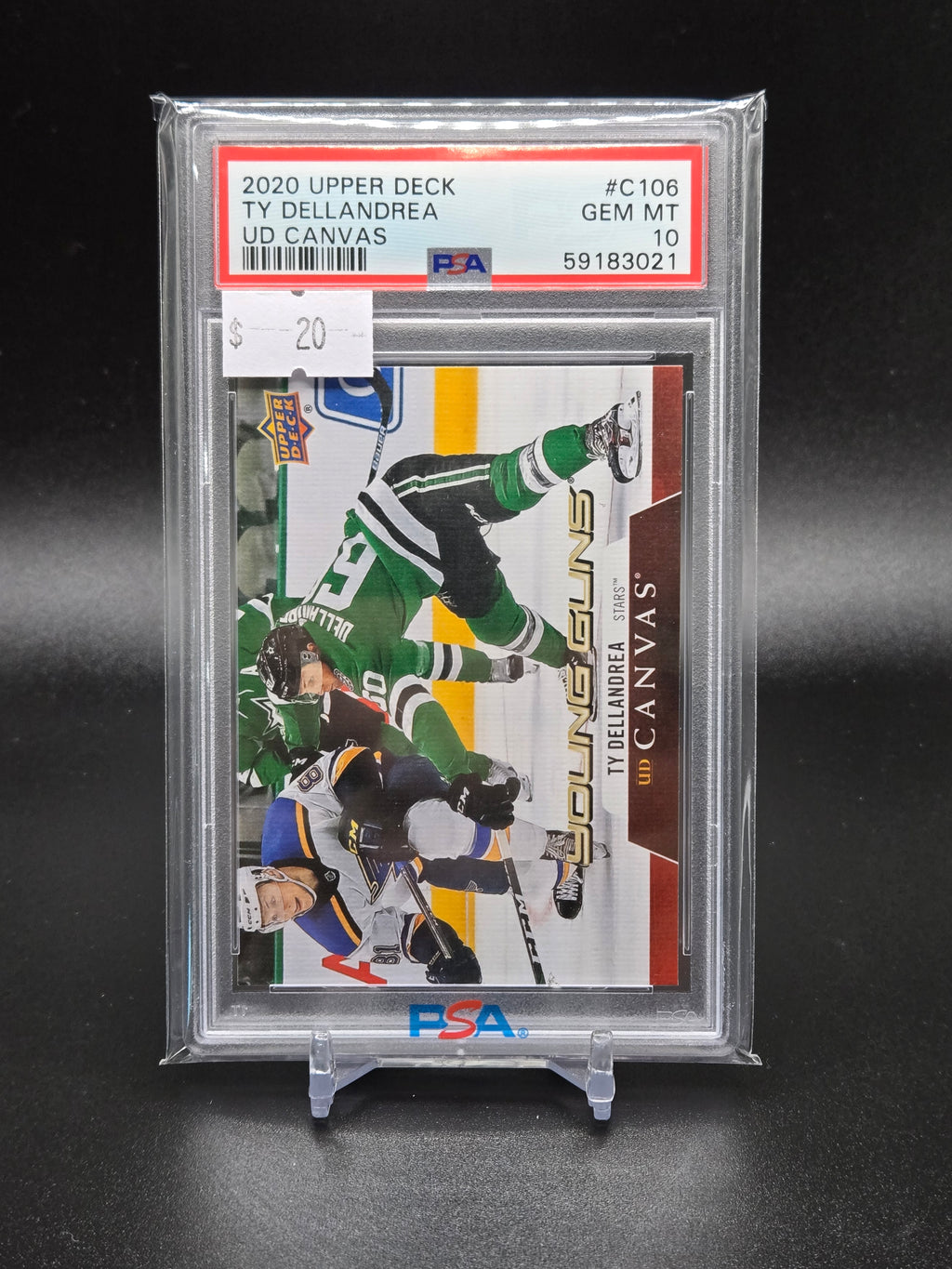 2020 Upper Deck TY Dellandrea UD Canvas