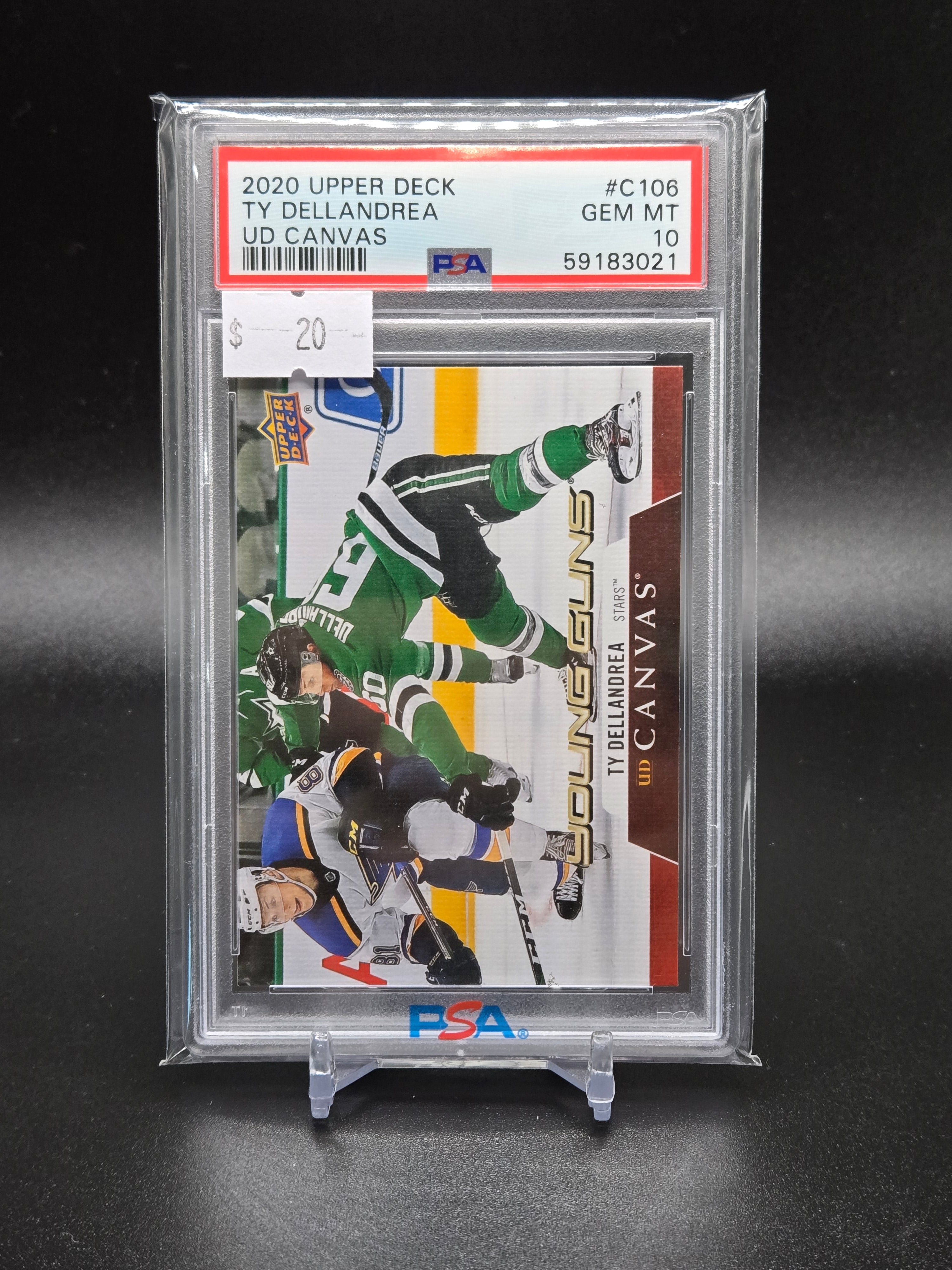 2020 Upper Deck TY Dellandrea UD Canvas