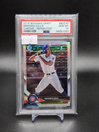 2018 Bowman Draft Brennen Davis Chrome-Refractor